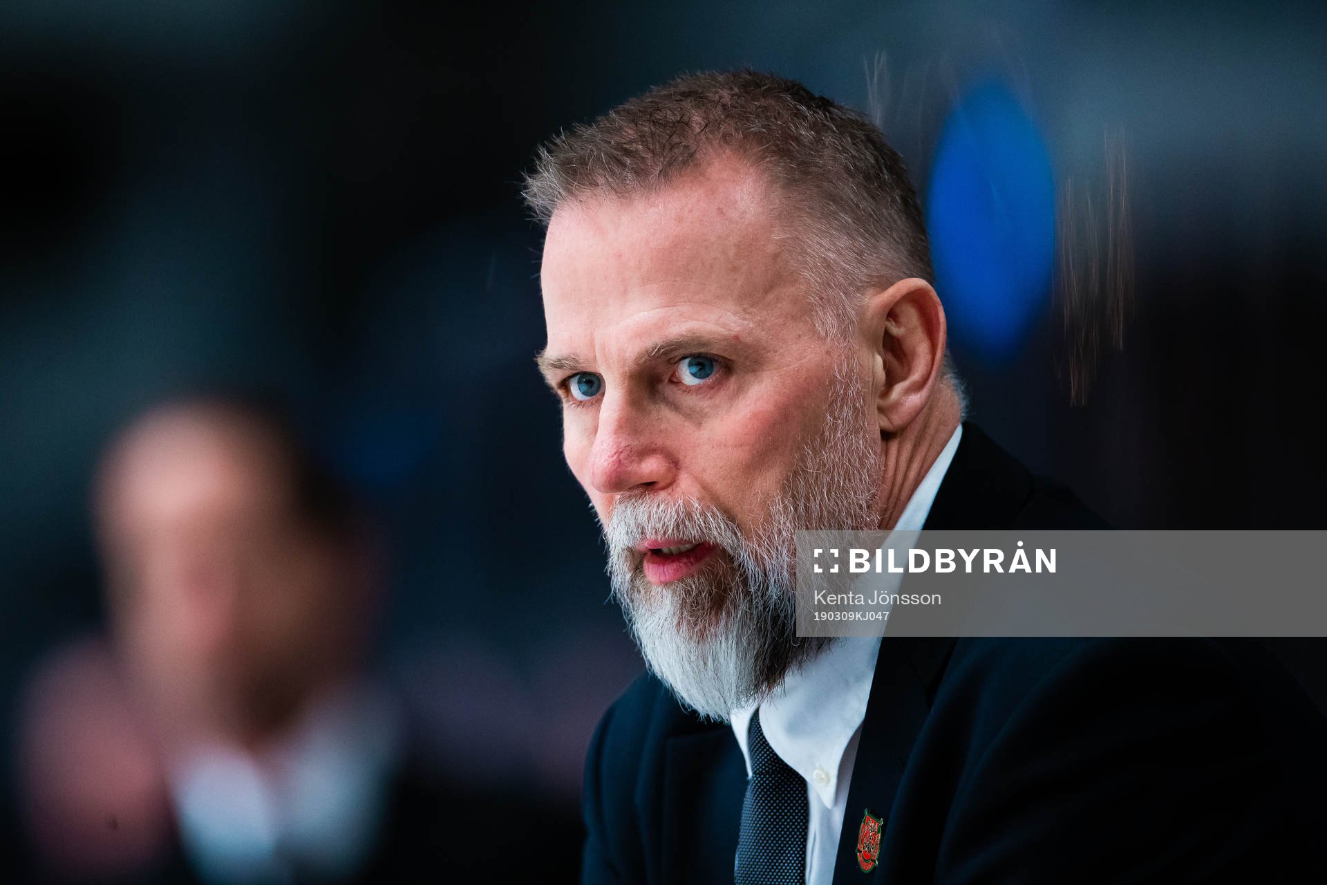 Moras tränare Mats Lusth