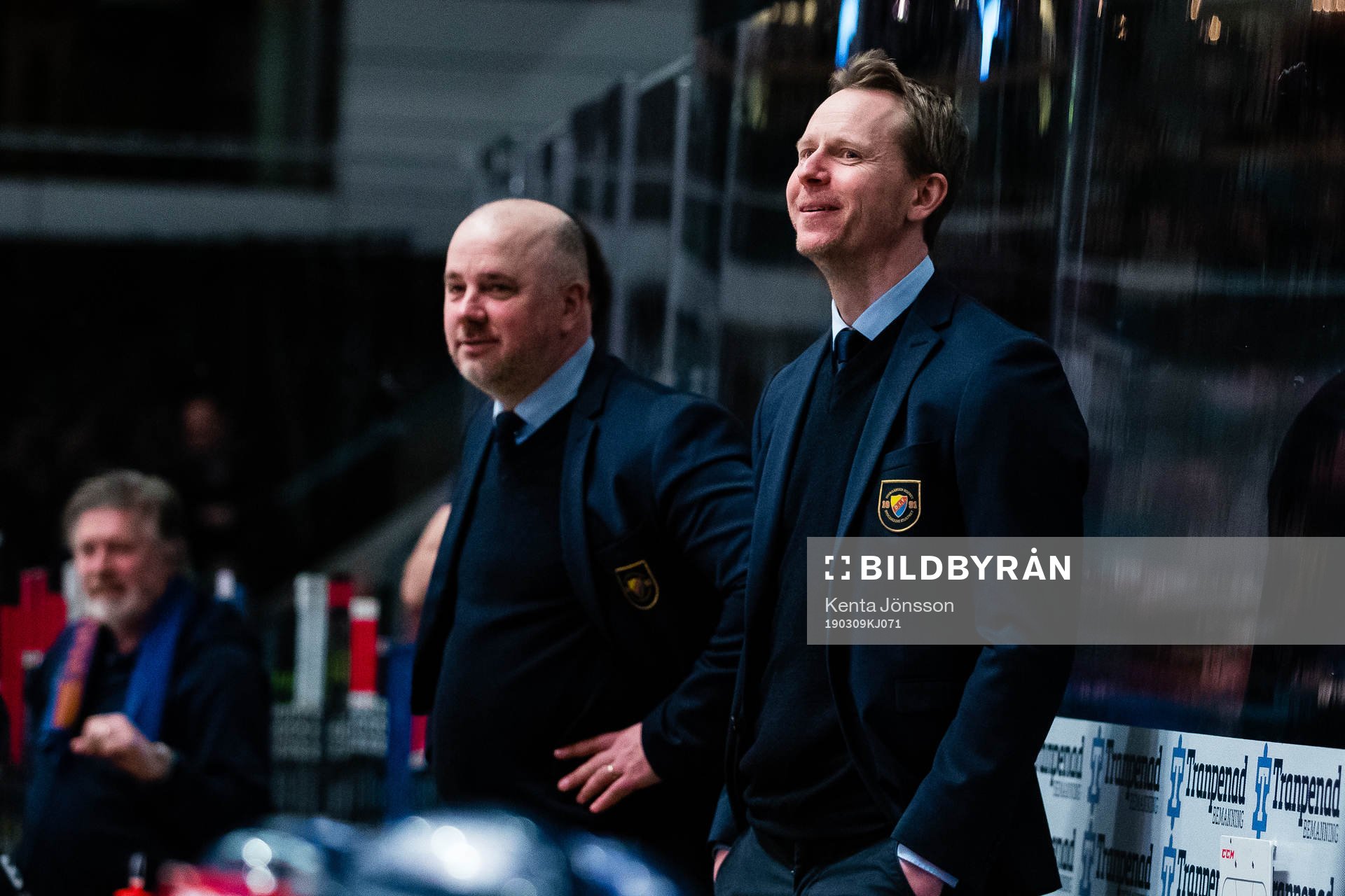 Djurgårdens assisterande tränare Stefan Nyman och