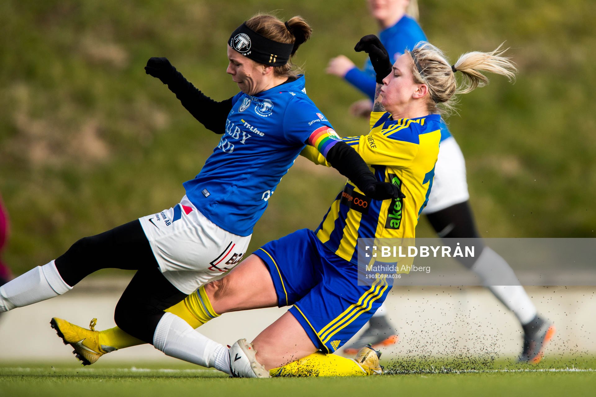Trelleborgs Felicia Miller och Eskilsminnes Jasmine Hansen