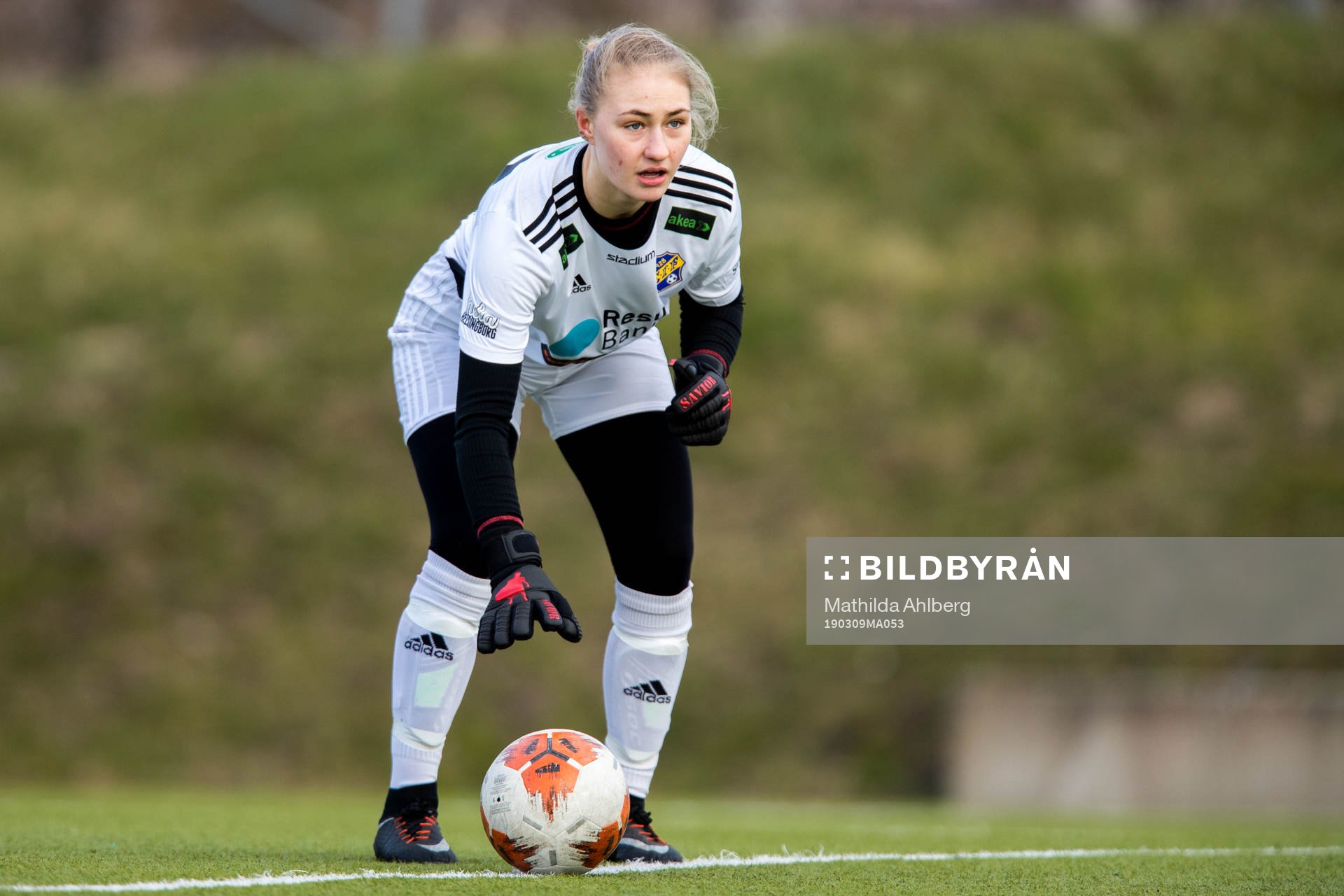 Eskilsminnes målvakt Ebba Elweroth