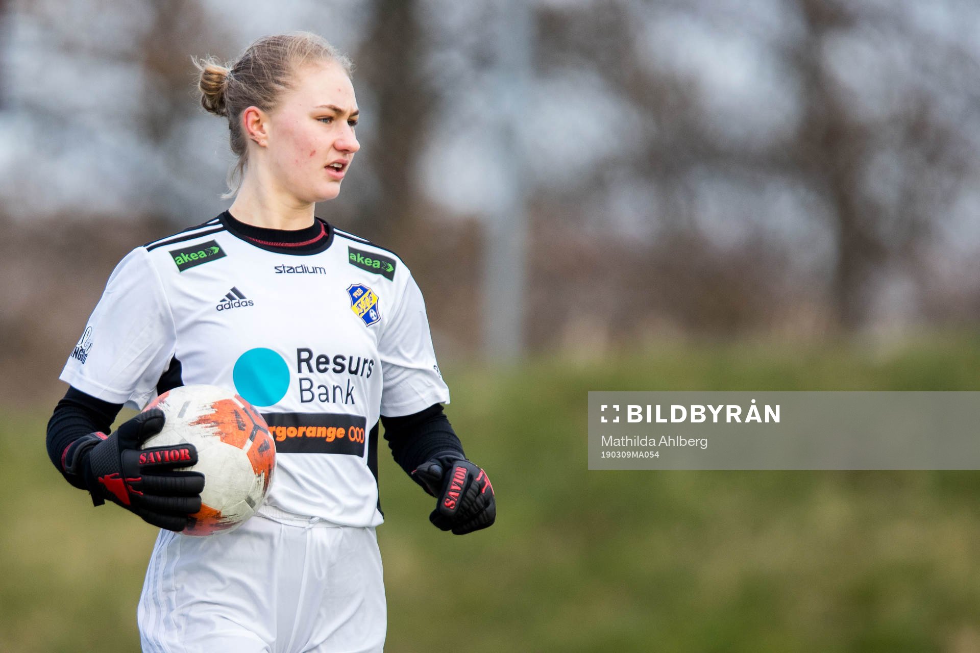 Eskilsminnes målvakt Ebba Elweroth