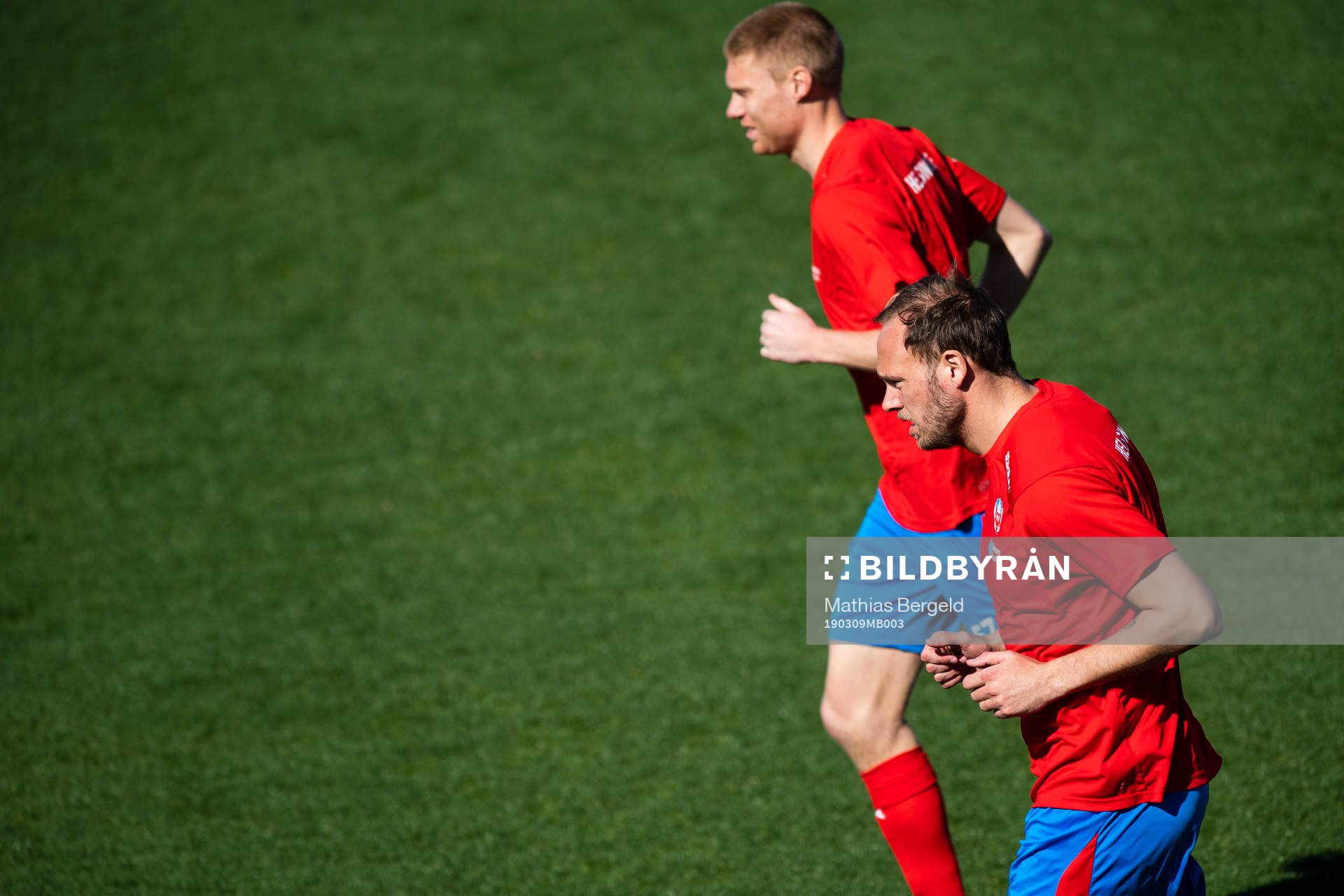 Helsingborgs Markus Holgersson och Andreas Granqvist