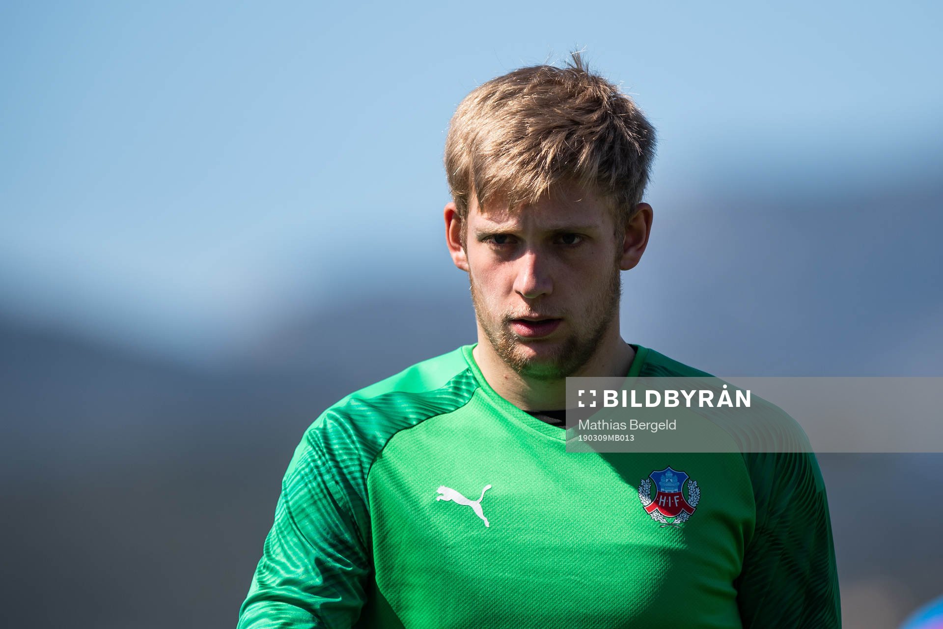 Helsingborgs målvakt Ian Pettersson