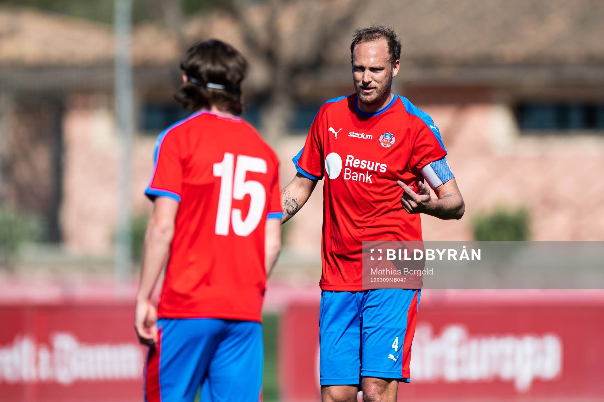 Helsingborgs Max Svensson och Andreas Granqvist