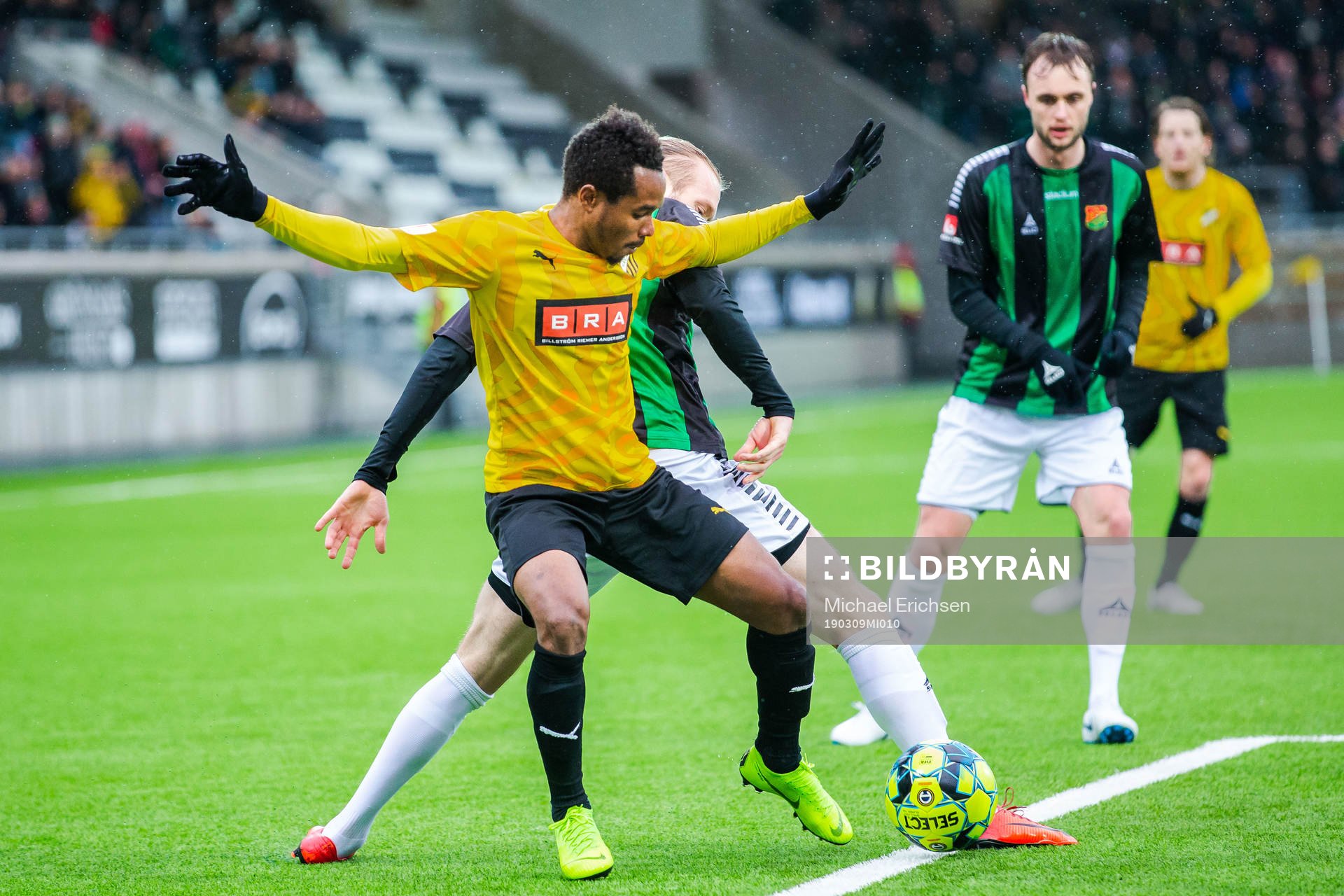 Häckens Nasiru Mohammed och GAIS Alexander Angelin