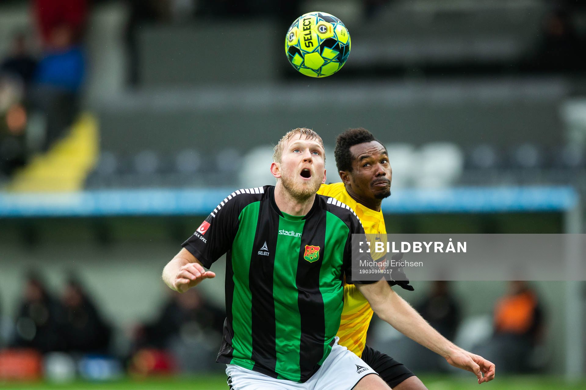 GAIS Carl Nyström och Häckens Nasiru Mohammed