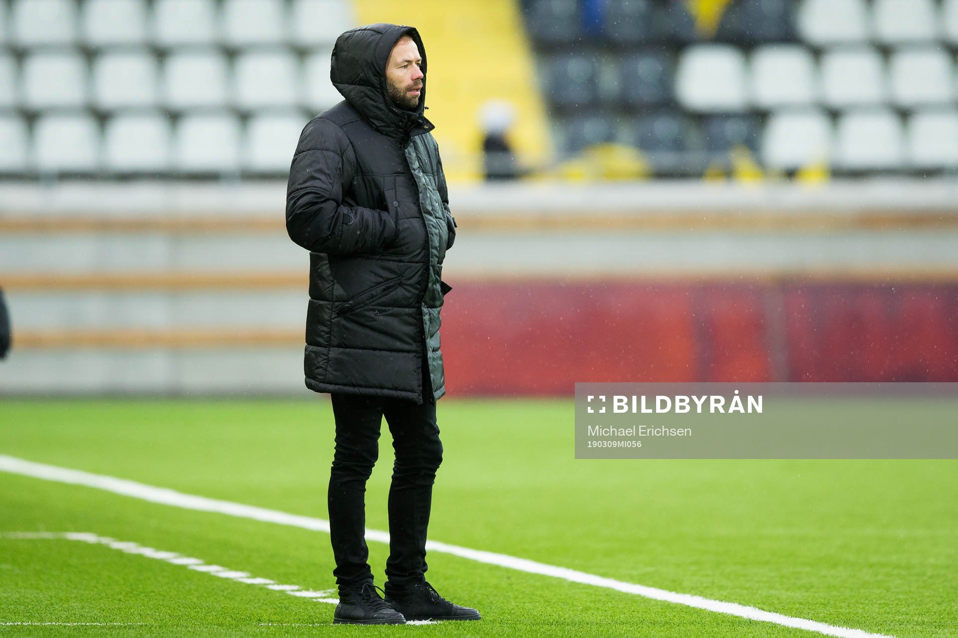 Häckens tränare Andreas Alm