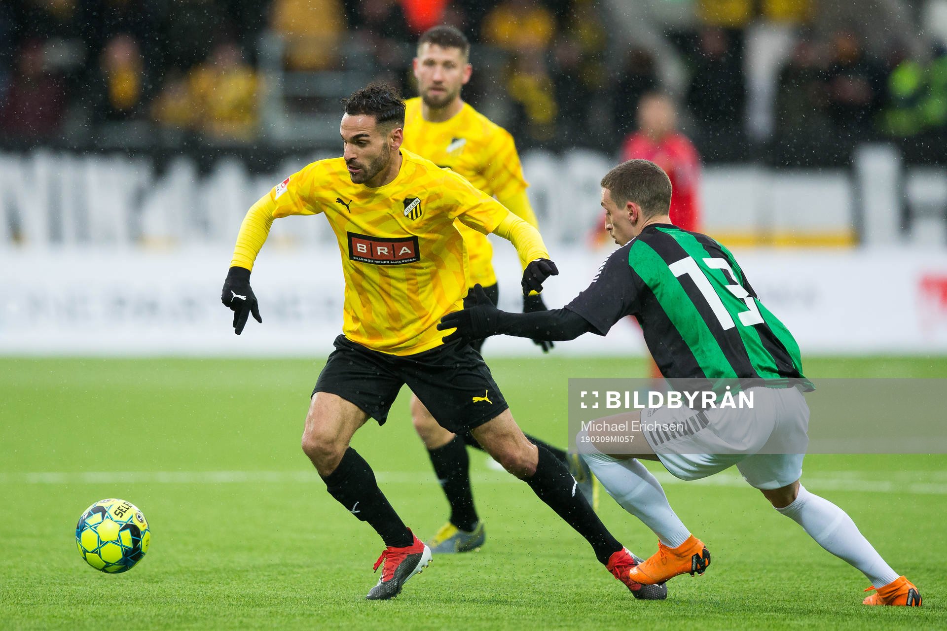 Häckens Mervan Celik mot GAIS Arian Kabashi