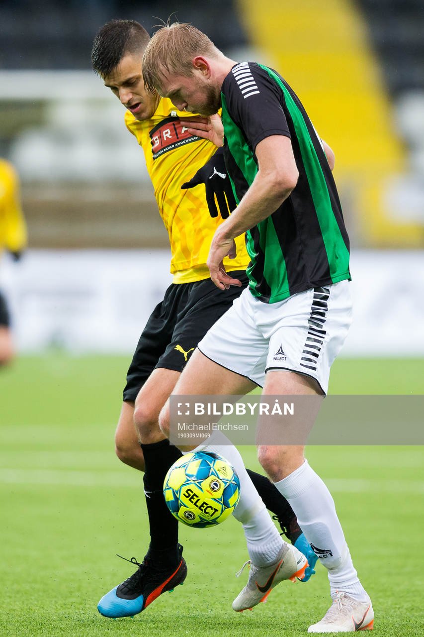 Häckens Alexander Jeremejeff och GAIS Carl Nyström