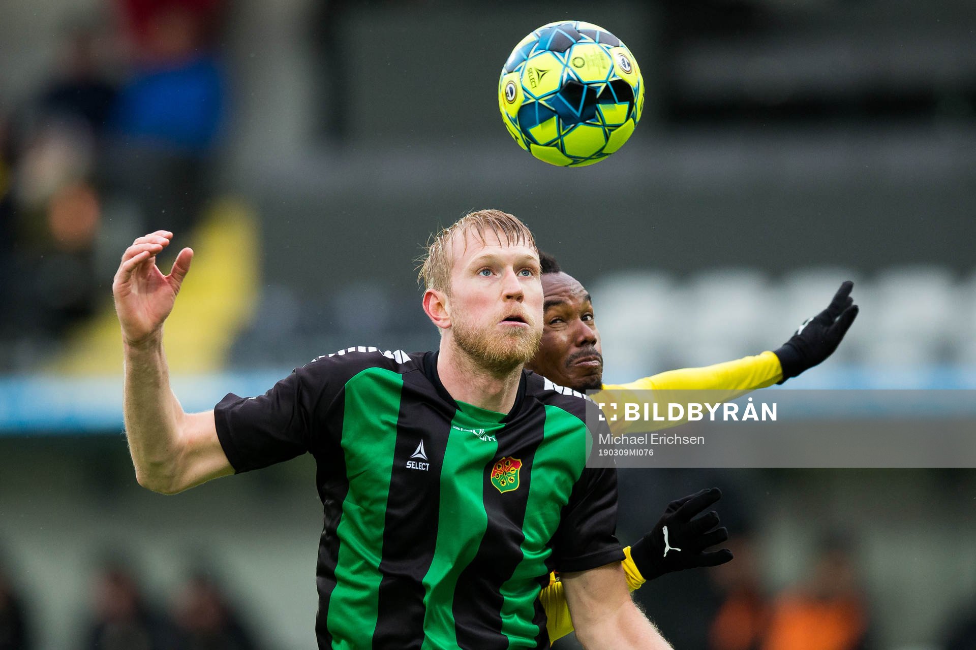 GAIS Carl Nyström och Häckens Nasiru Mohammed