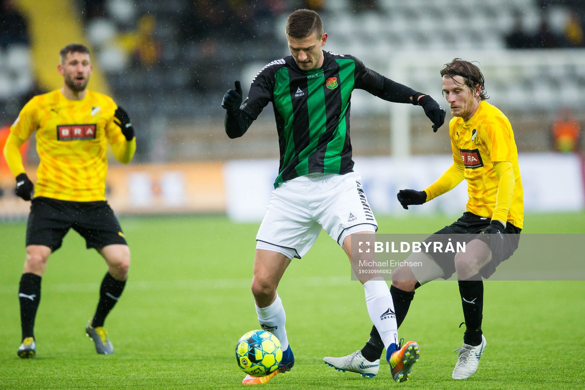 GAIS Nikola Asceric och Häckens Erik Friberg