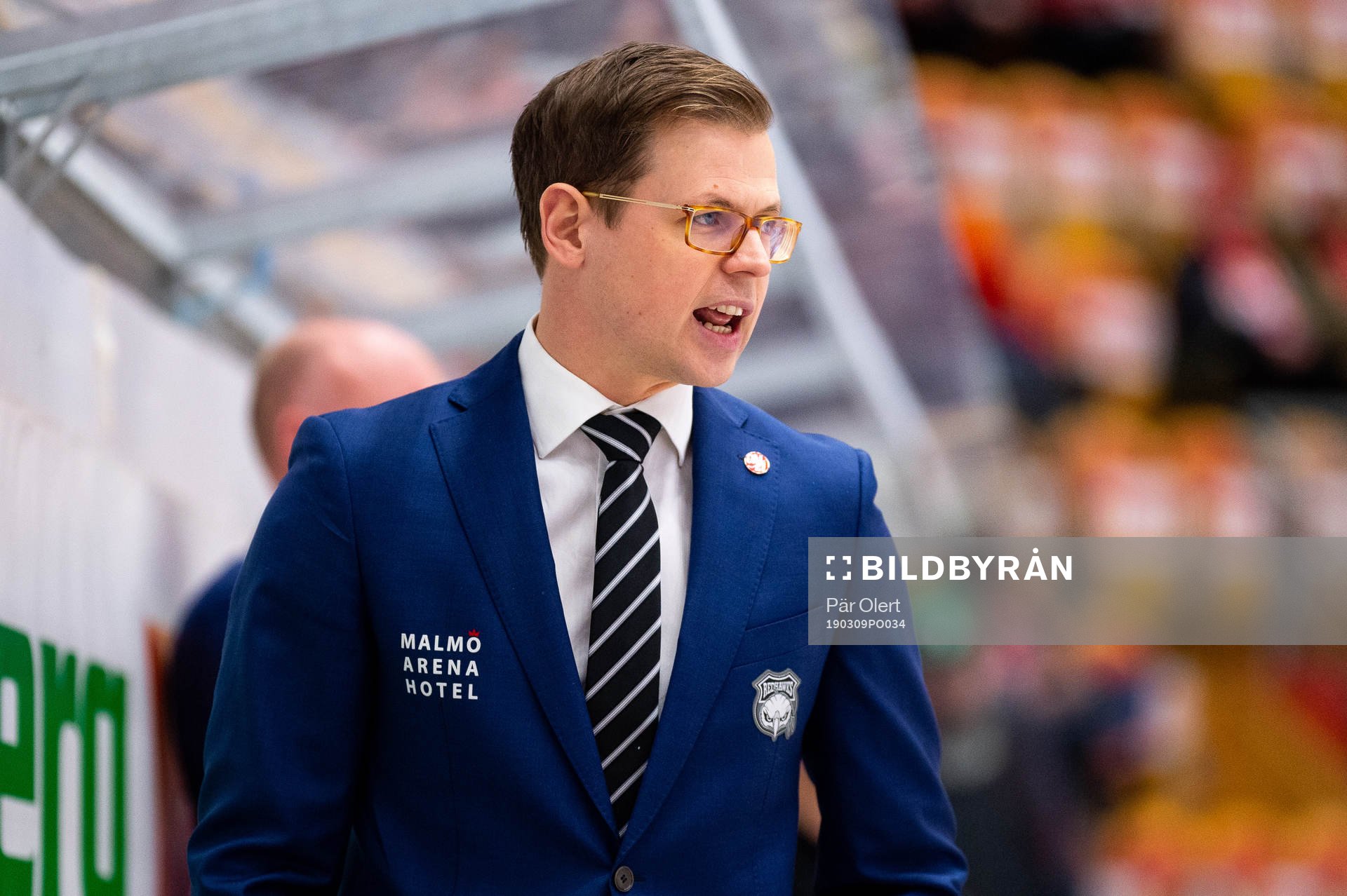 Malmö Redhawks assisterande tränare  Martin Filander