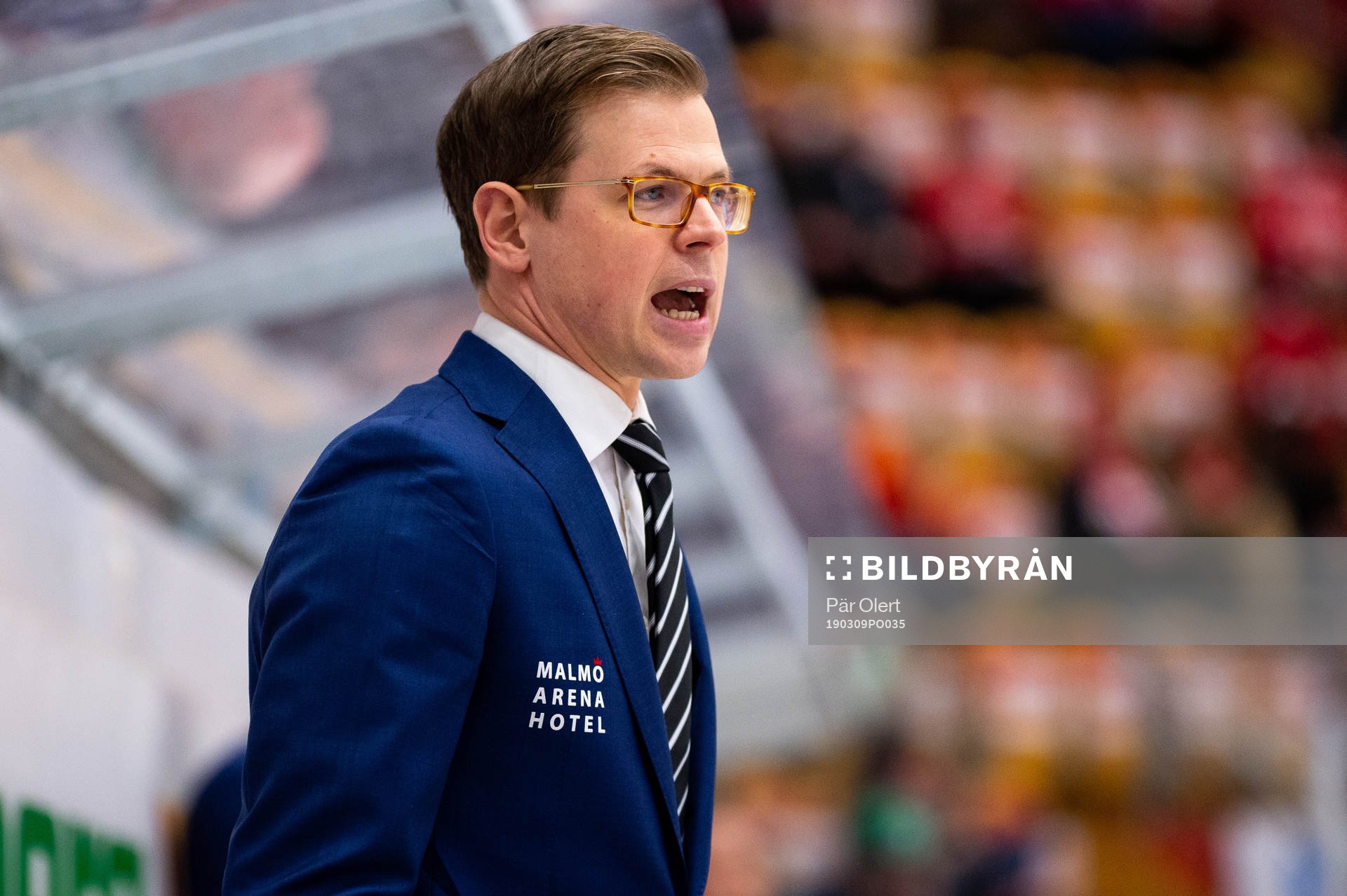 Malmö Redhawks assisterande tränare  Martin Filander