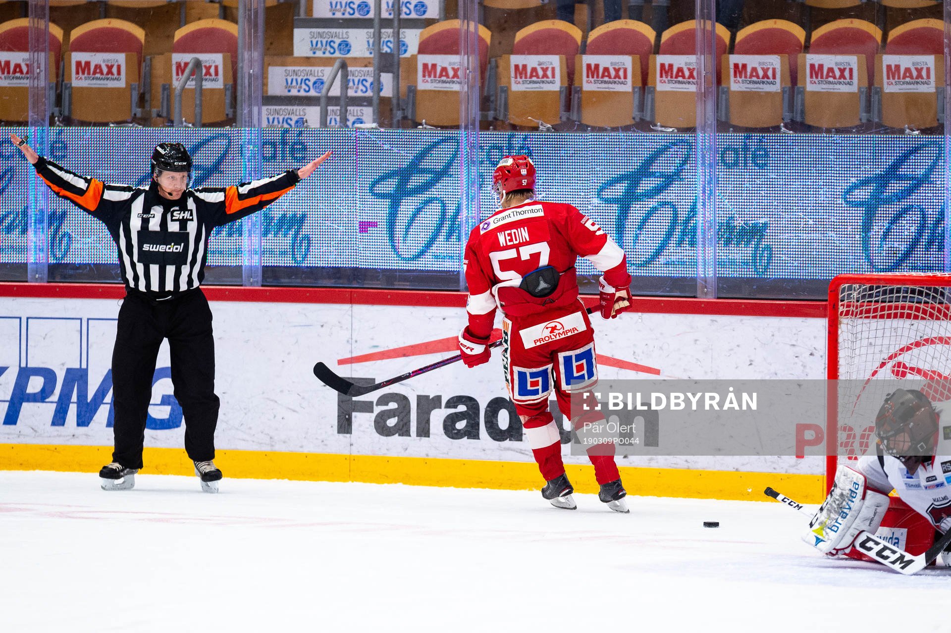 Timrås Anton Wedin missar straff