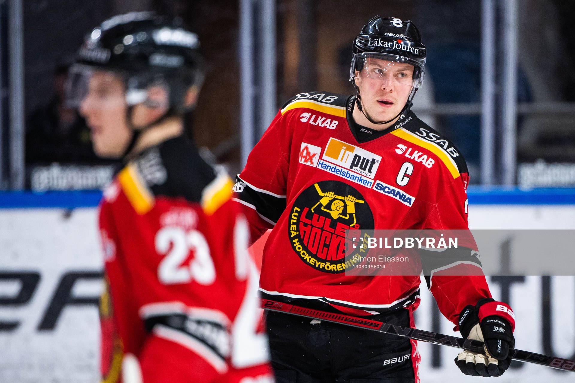 Luleås Erik Gustafsson deppar