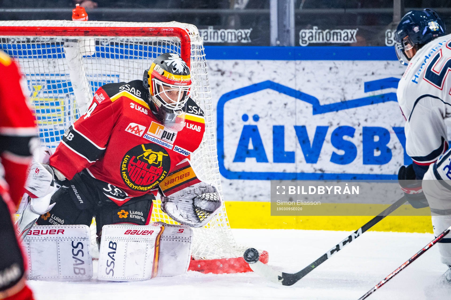 Luleås målvakt Joel Lassinantti