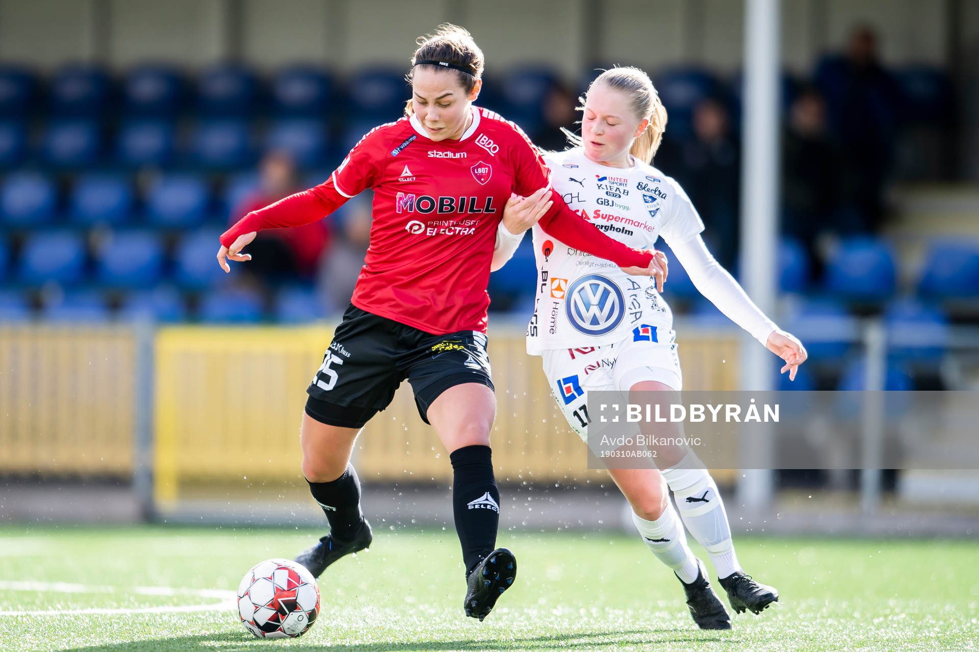 Limhamn Bunkeflos Elisa Lang Nilsson och Kalmars Wilma