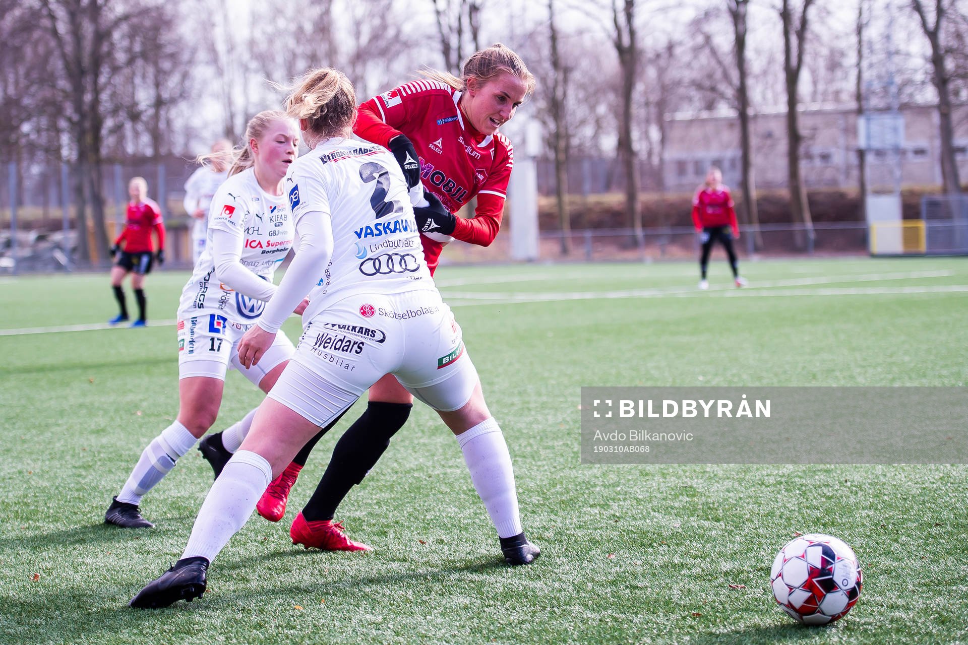 Limhamn Bunkeflos Hanna Persson  och Kalmars Selma Berggren