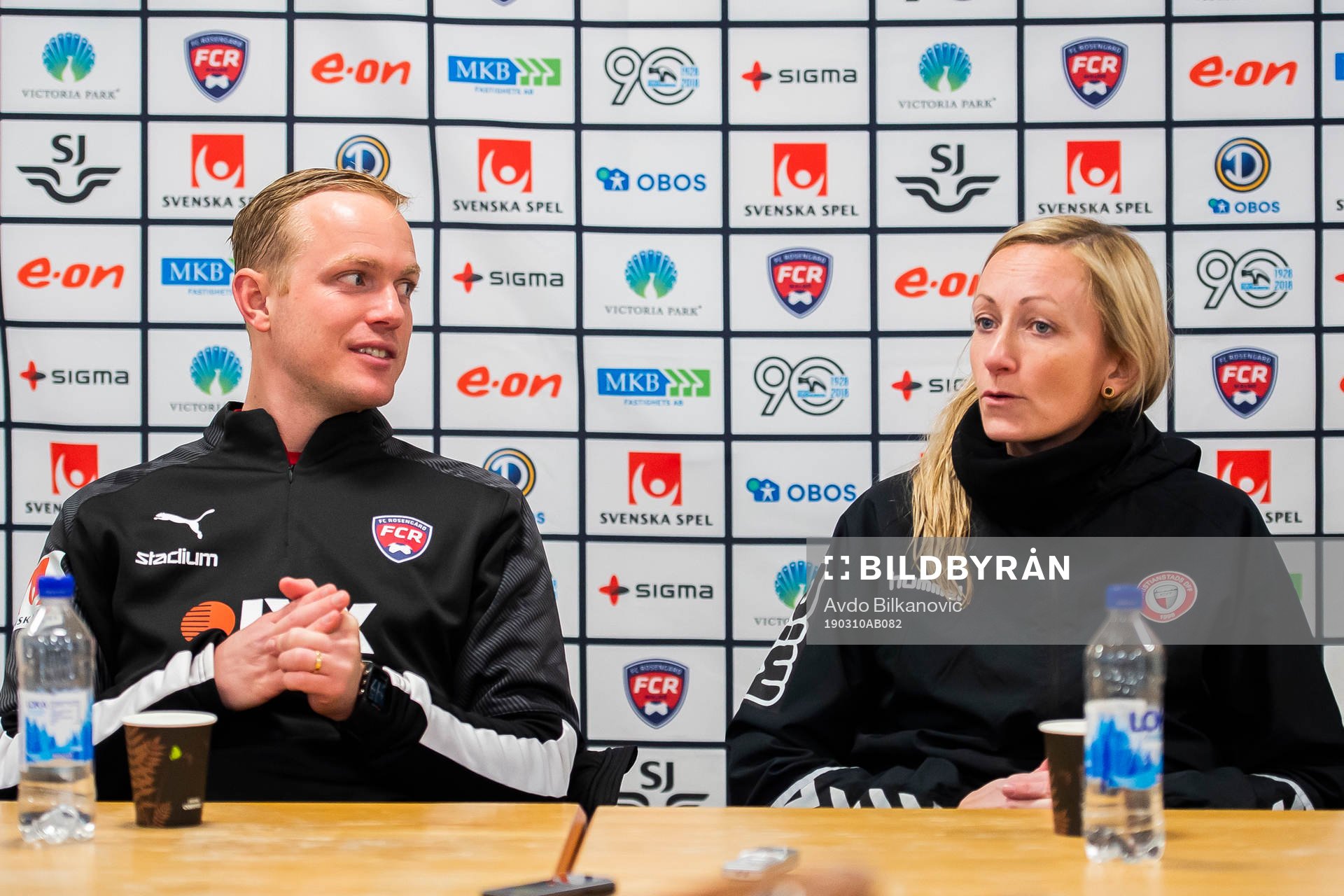 Rosengårds tränare Jonas Eidevall och Kristianstads