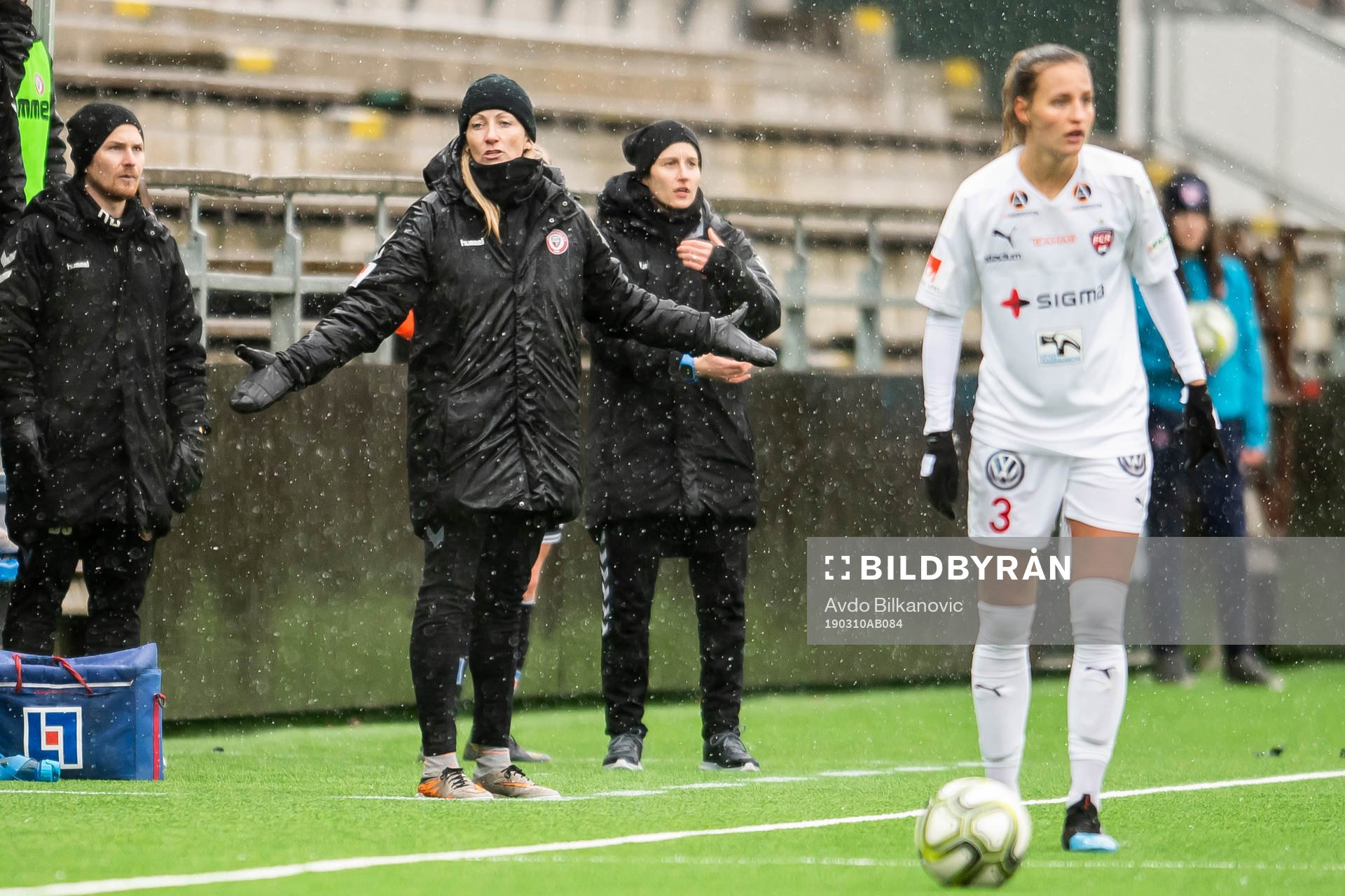 Kristianstads tränare Elisabet Gunnarsdottir