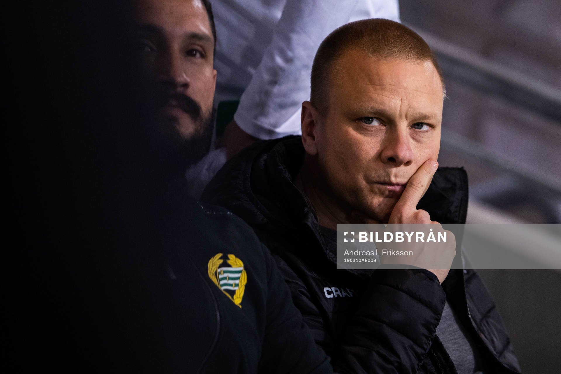 Hammarbys tränare Stefan Billborn