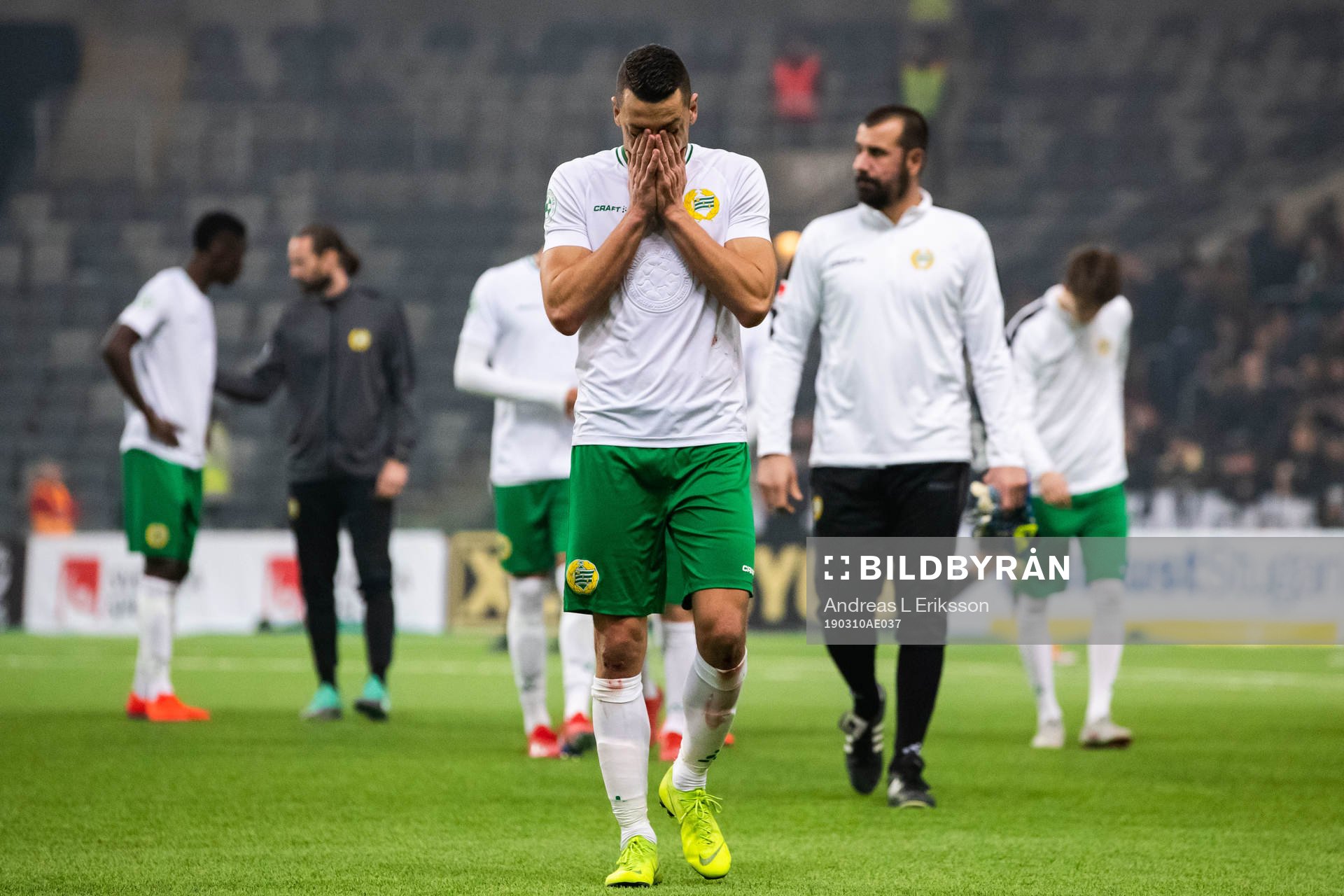 Hammarbys Nikola Djurdjic deppar