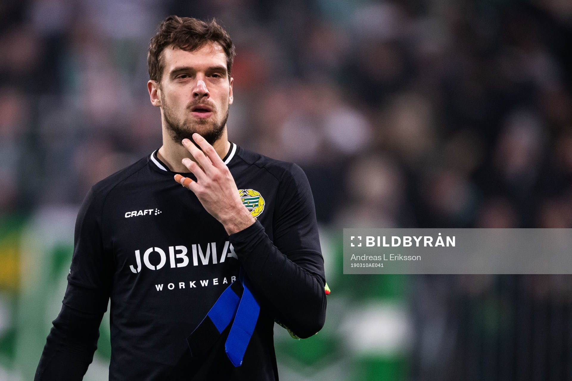 Hammarbys Davor Blazevic deppar