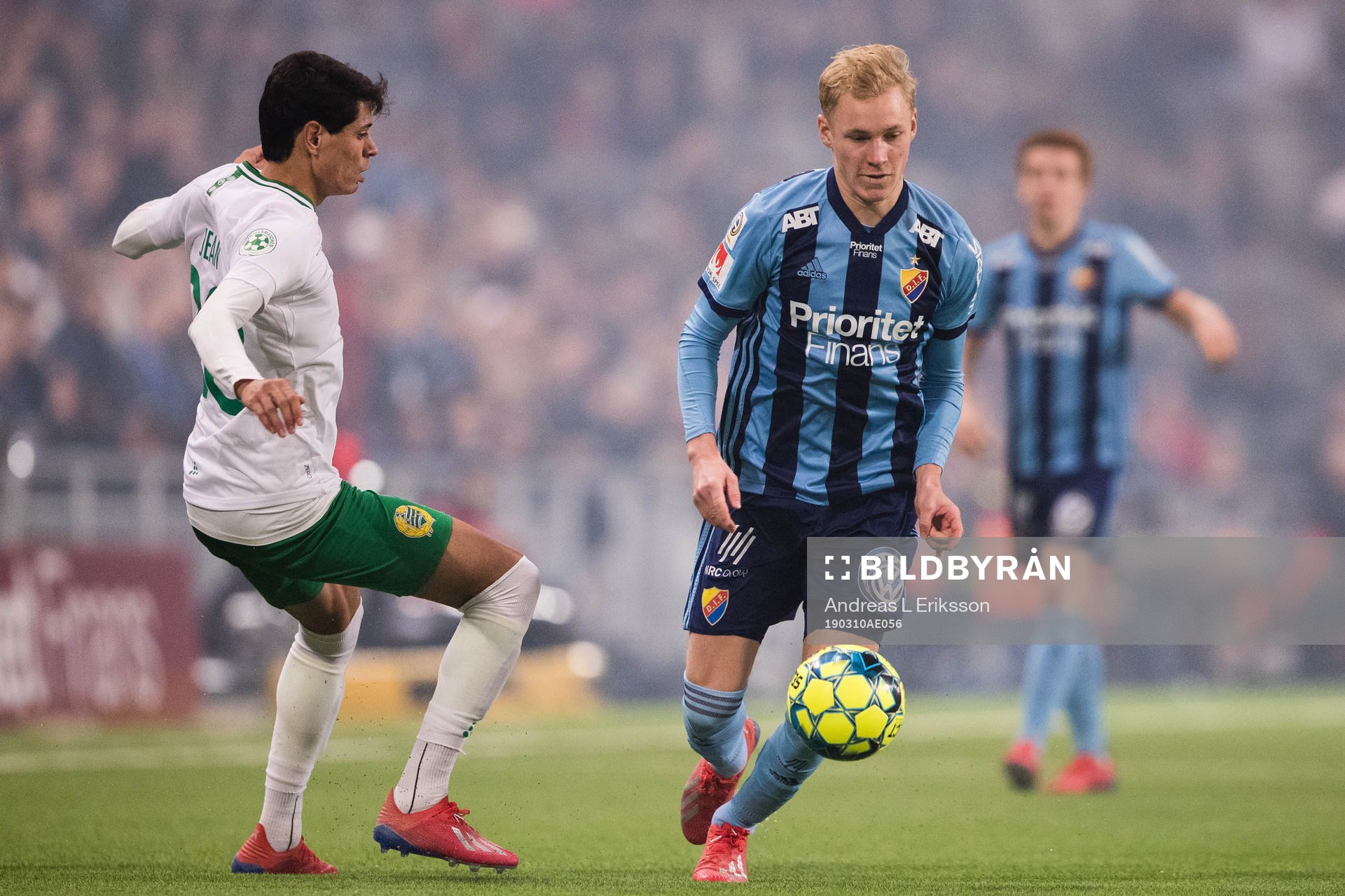 Hammarbys Jean Carlos de Brito och Djurgårdens Adam