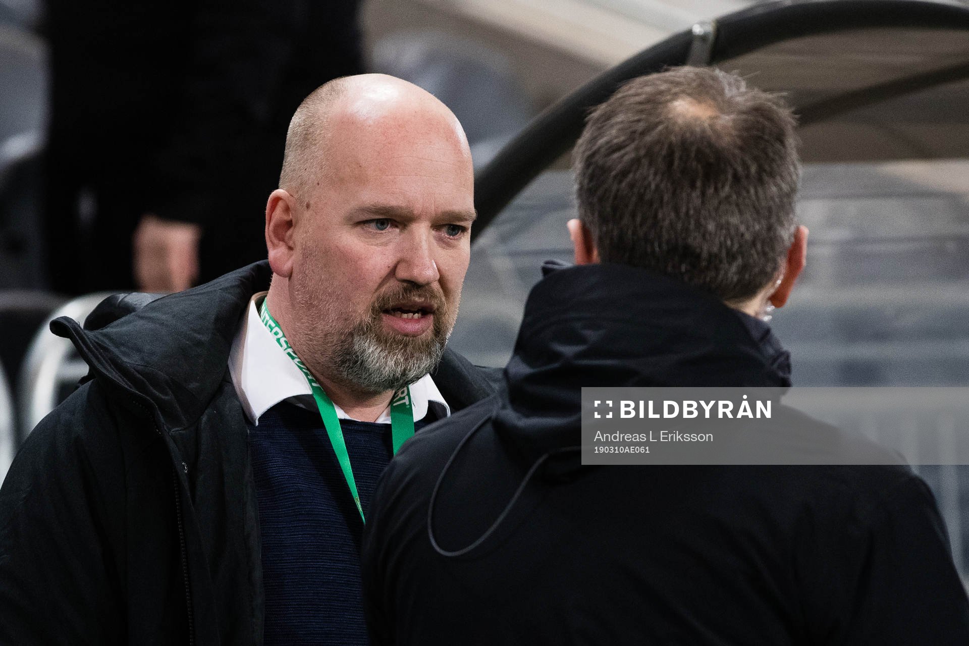 Hammarbys vd Henrik Kindlund innan kvartsfinalen i Svenska