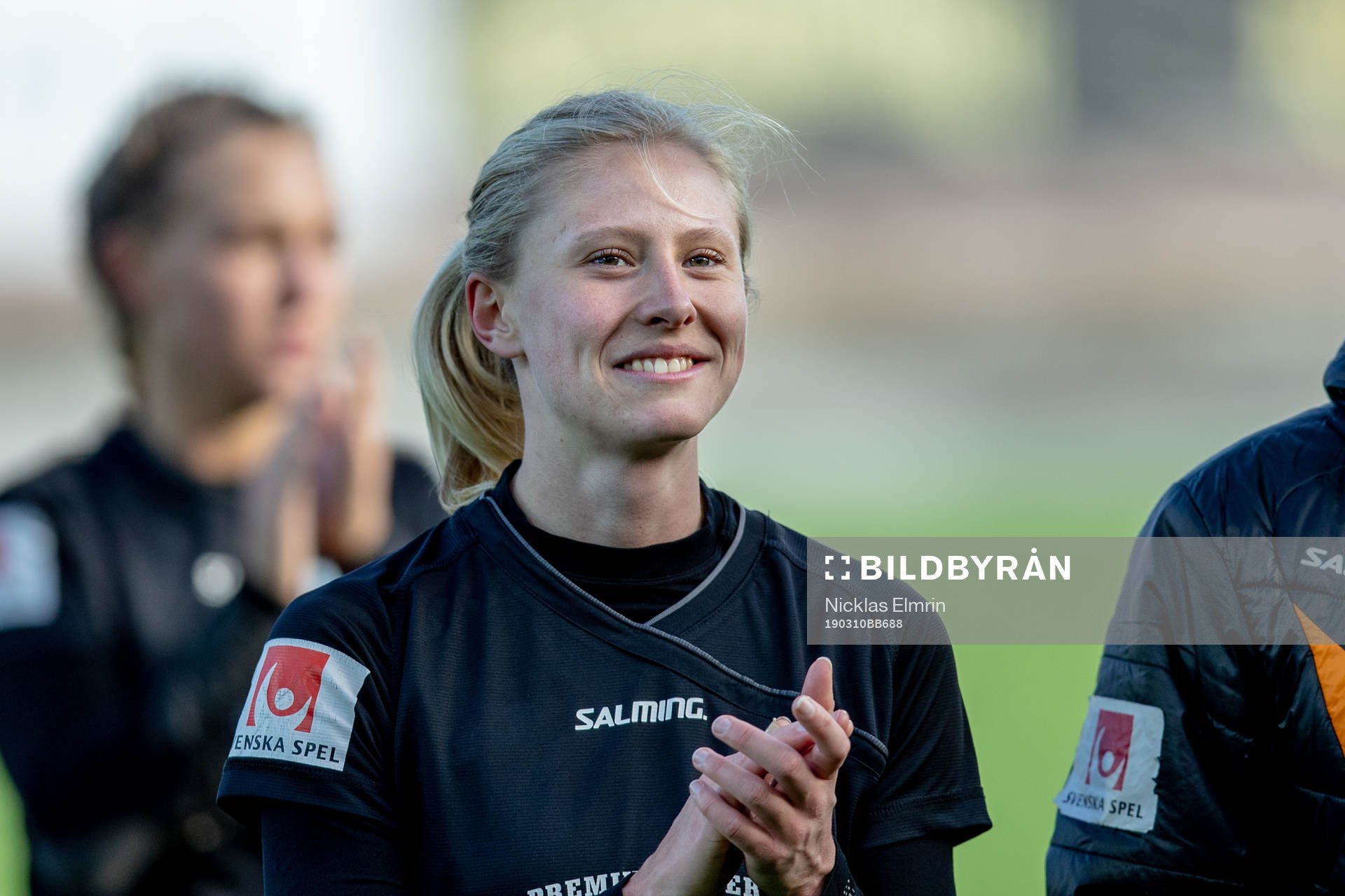 0  Göteborgs Rebecka Blomqvist jublar