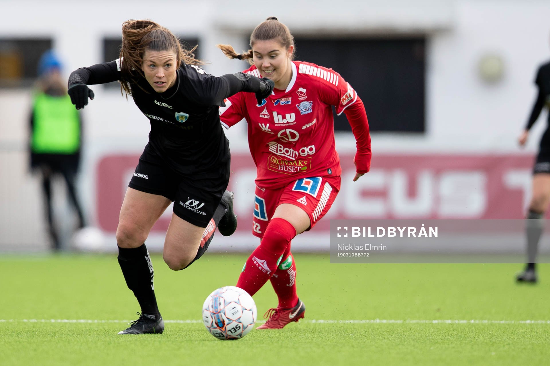0  Göteborgs Pauline Hammarlund mot Linköpings Anna Rakel