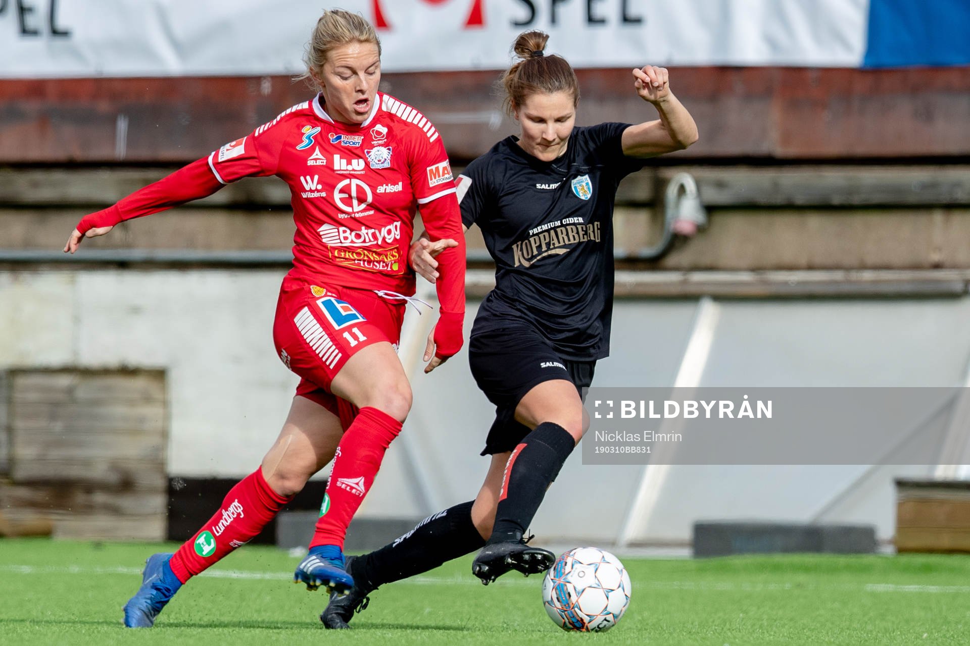 0 Linköpings Mimmi Larsson mot Göteborgs Natalia Kuikka