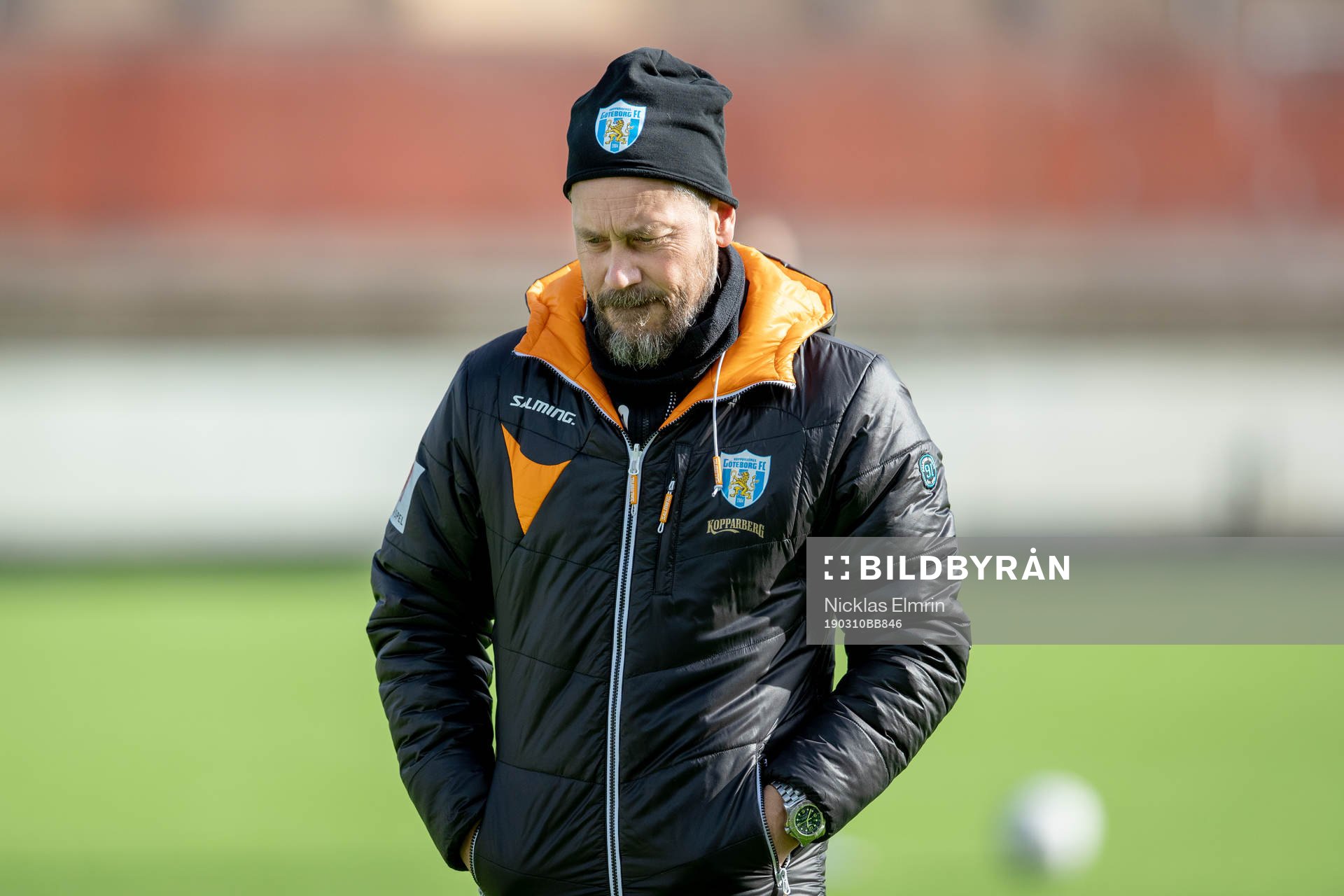 0 Göteborgs tränare Marcus Lantz