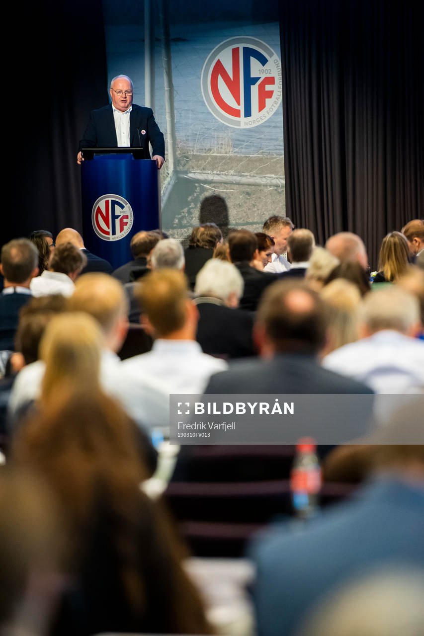 Terje Svendsen, President of the Norwegian Football