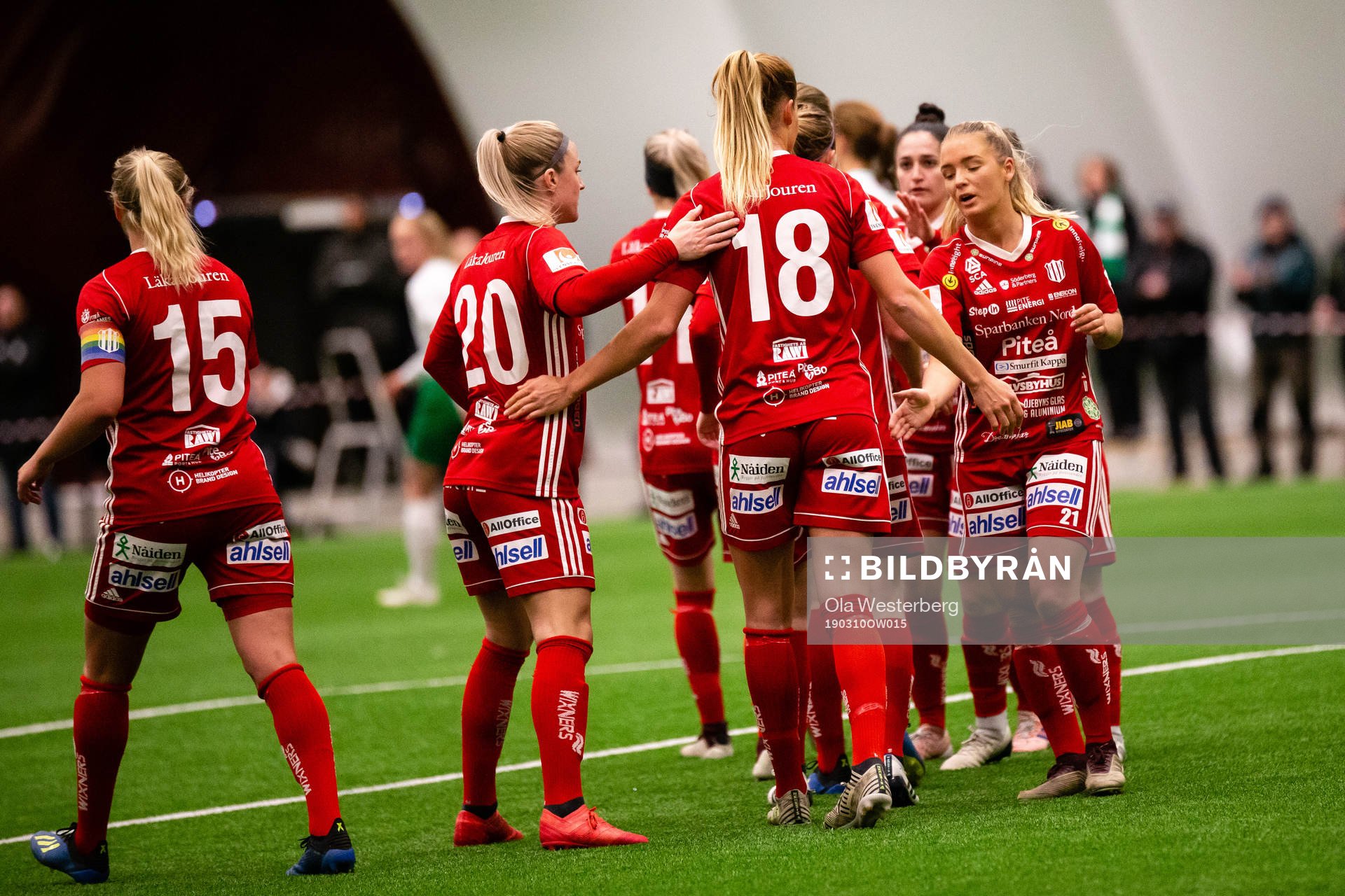 Piteås Nina Jakobsson jublar