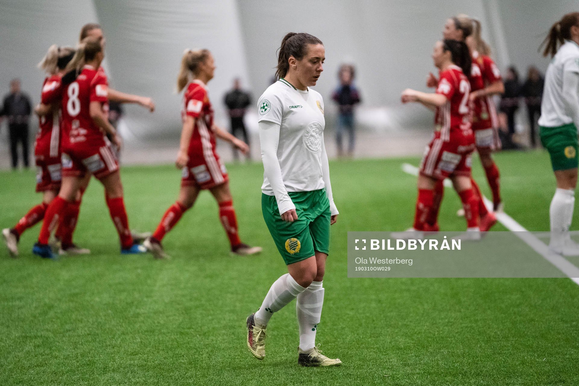Hammarbys Fanny Johansson deppar