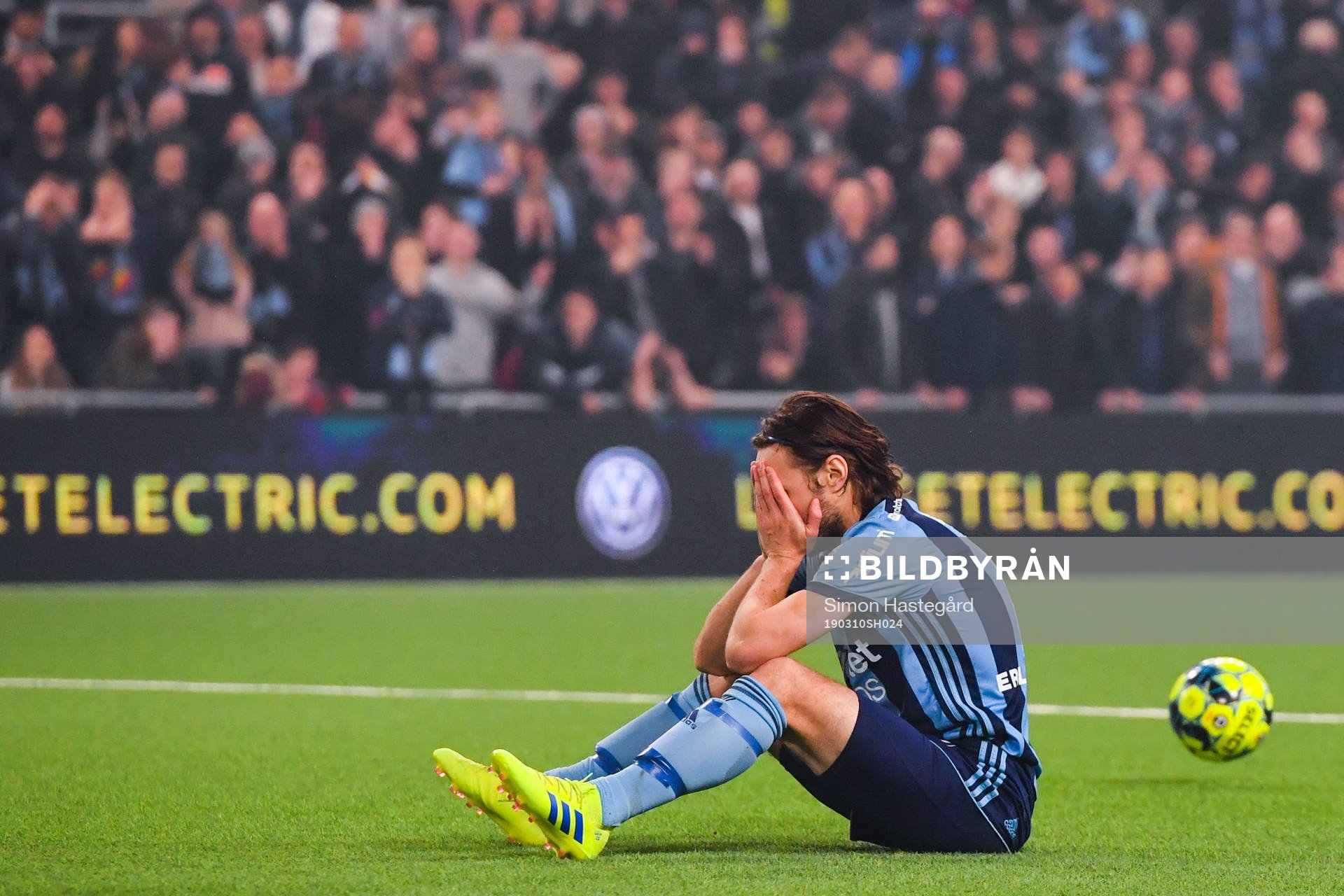Djurgårdens Kevin Walker deppar