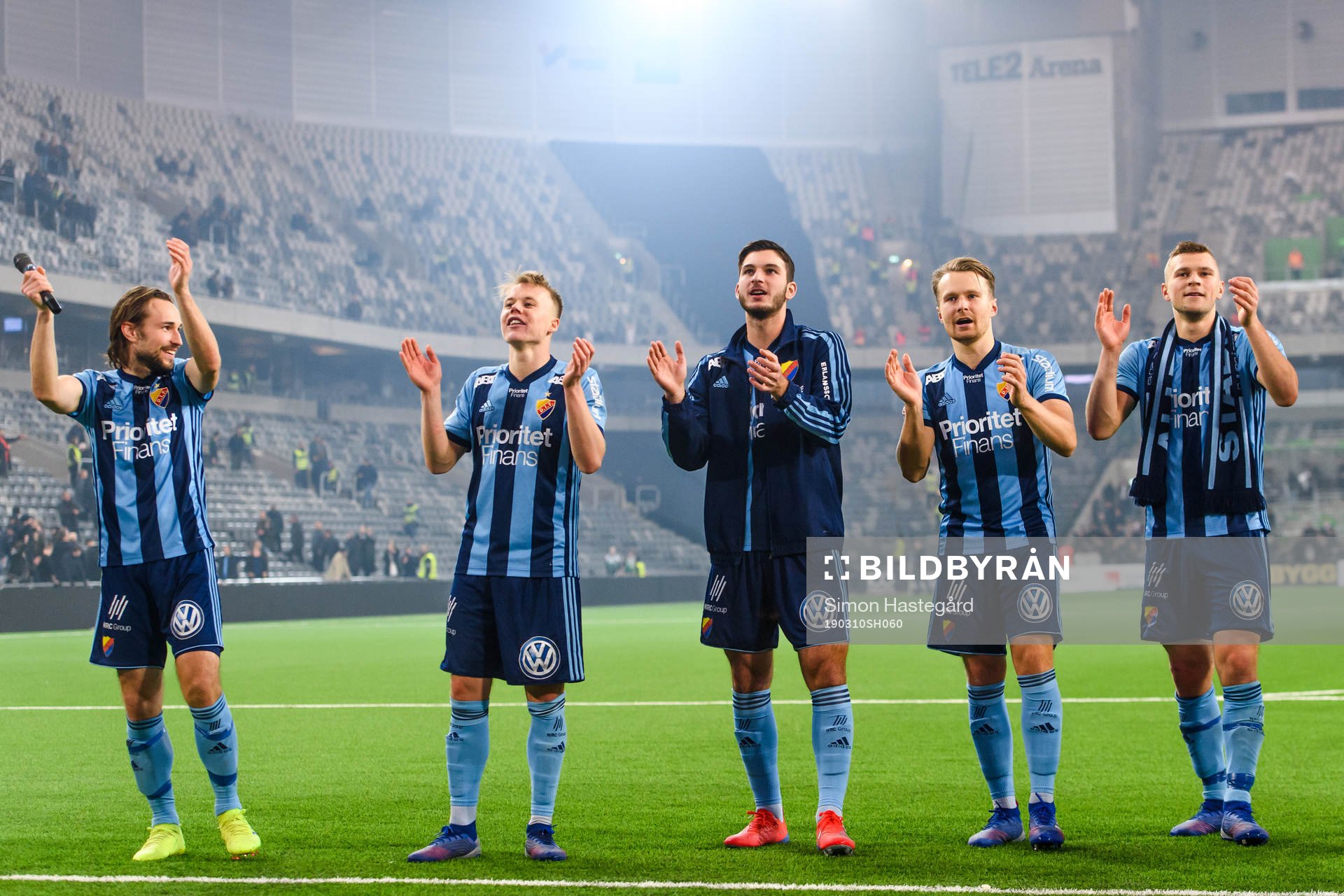 Djurgårdens Kevin Walker , Jonathan Augustinsson , Besard
