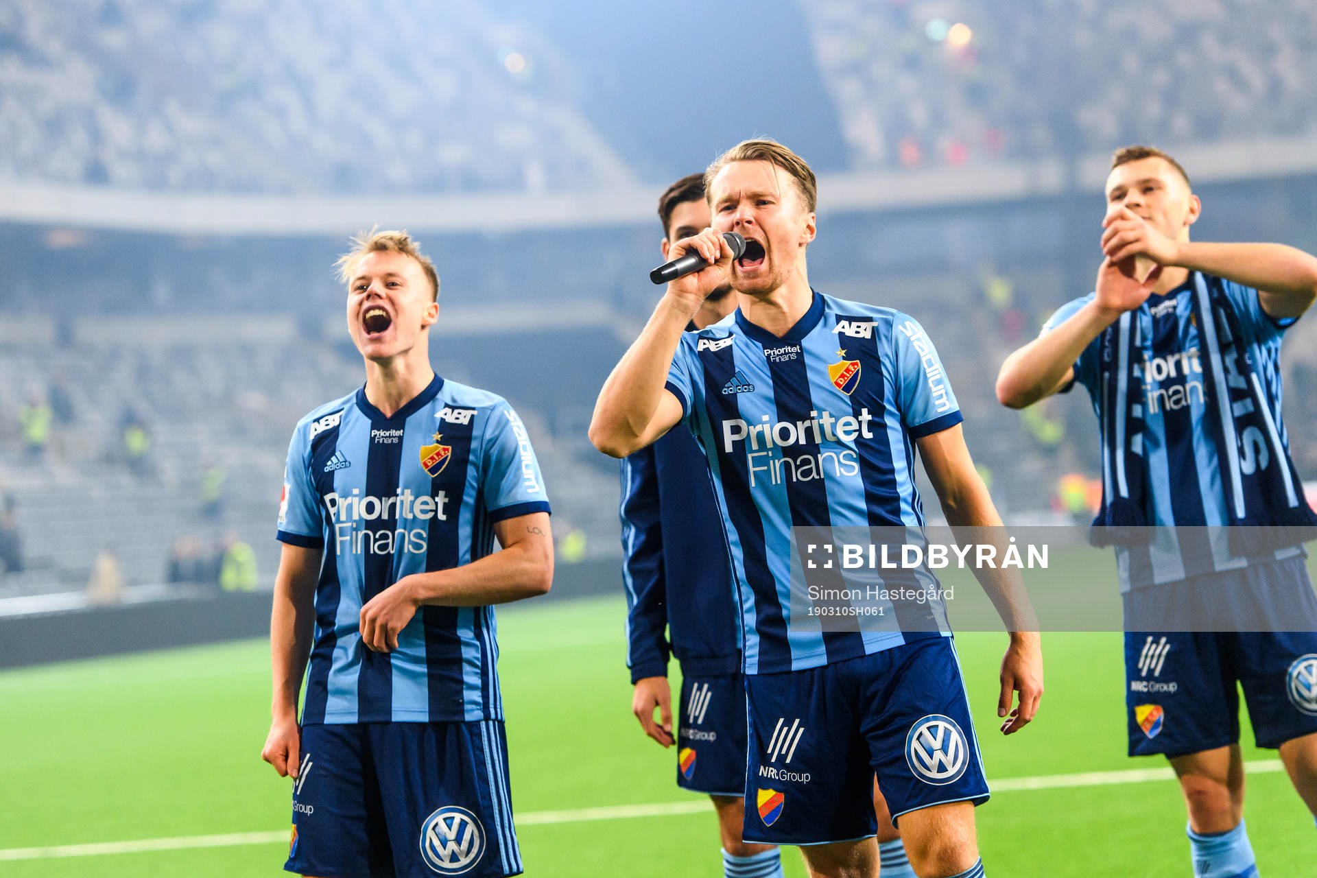 Djurgårdens Jacob Une Larsson jublar