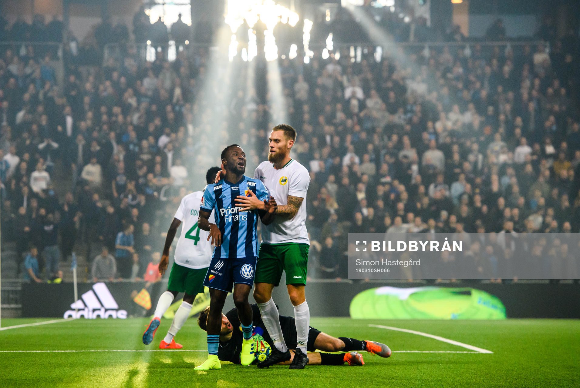 Djurgårdens Mohamed Buya Turay deppar