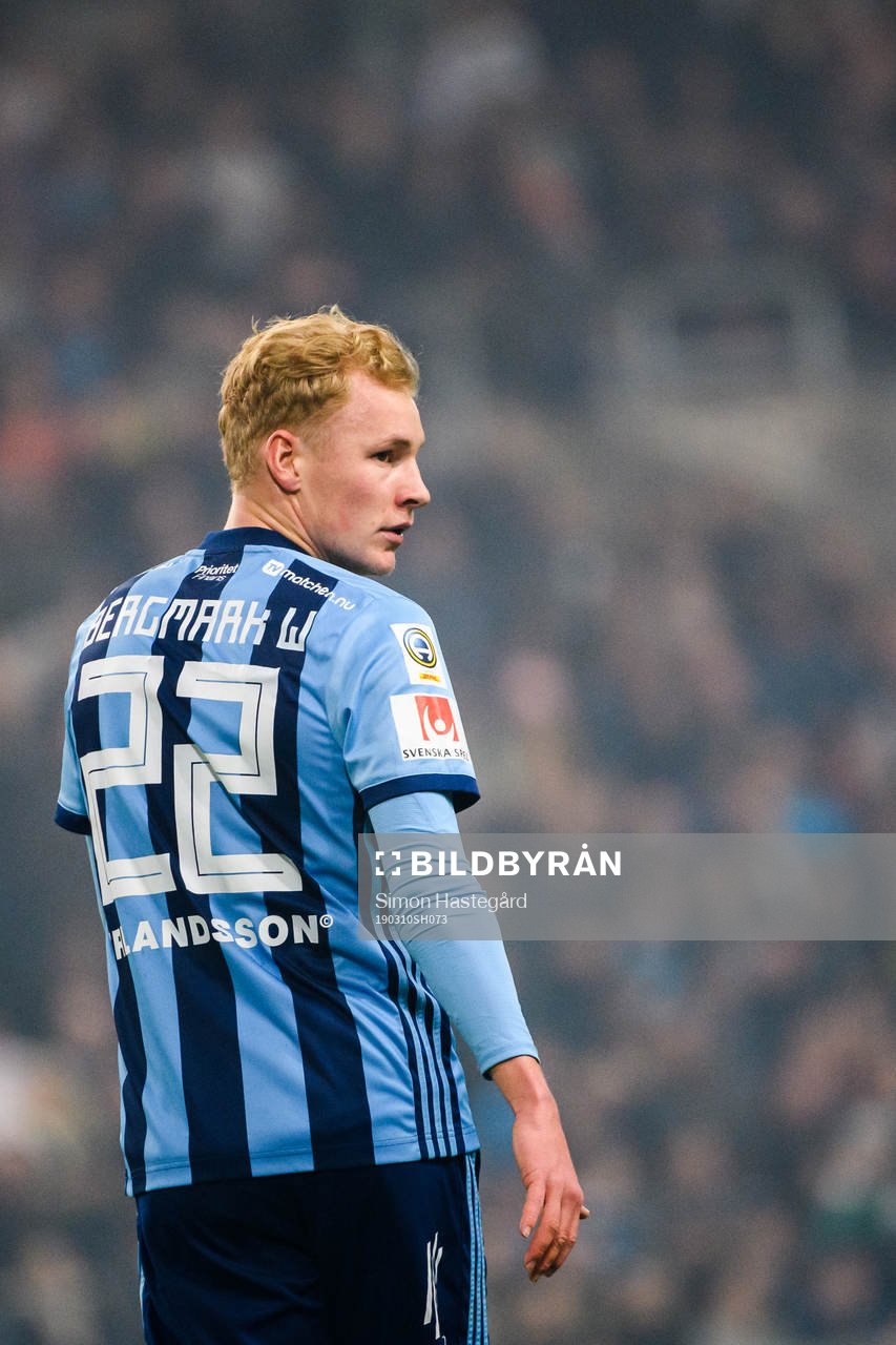 Djurgårdens Adam Bergmark Wiberg