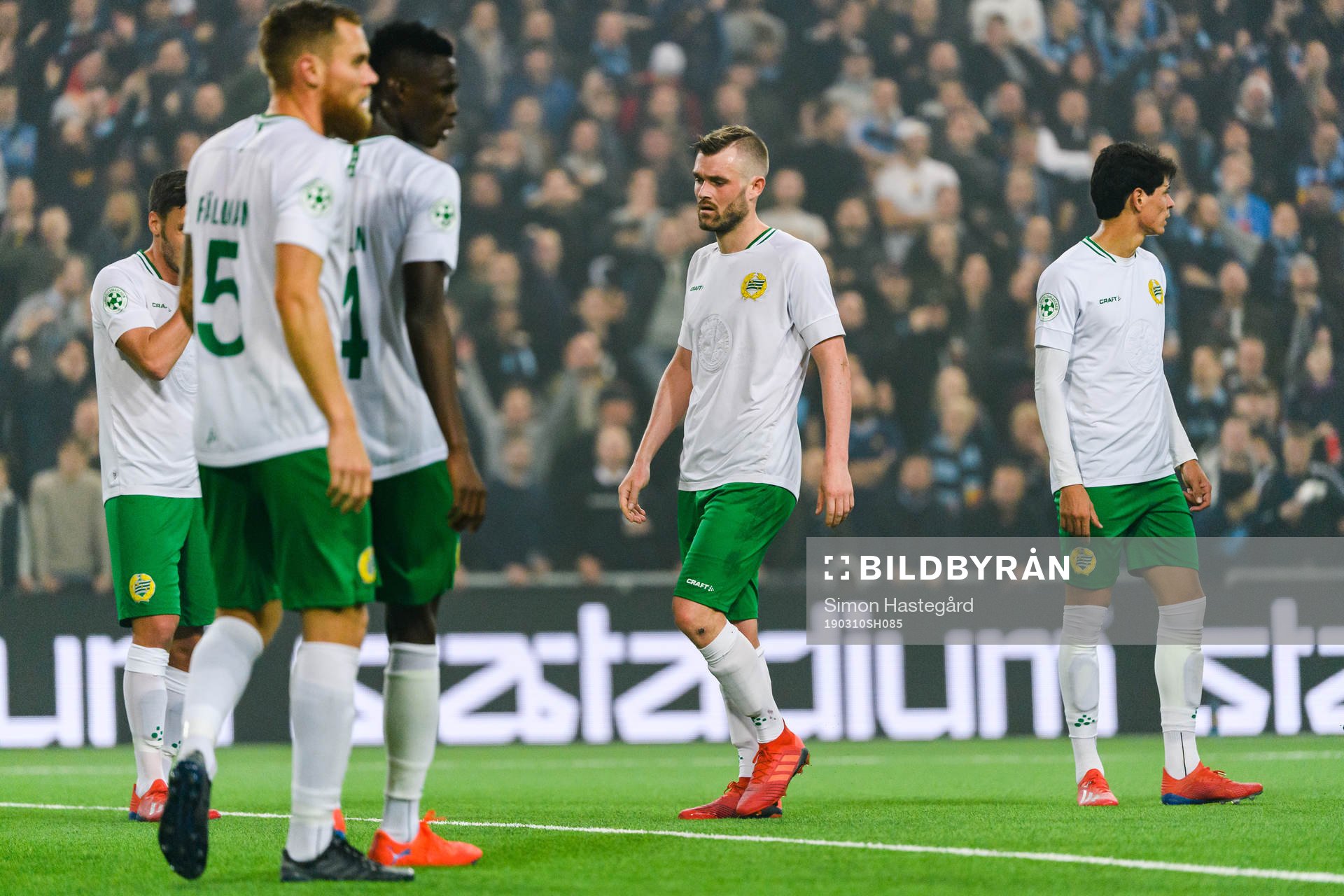 Hammarbys spelare deppar