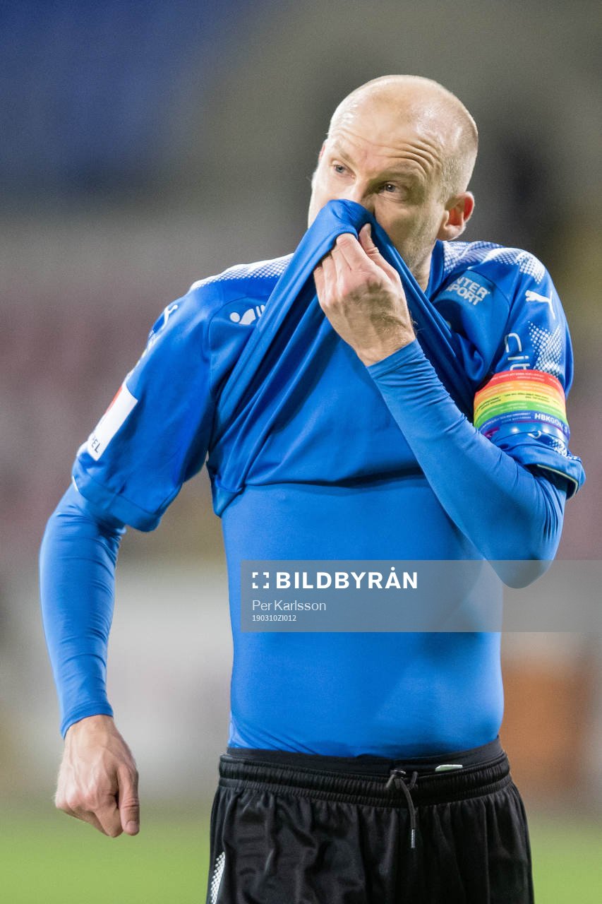 Halmstads Andreas Johansson deppar