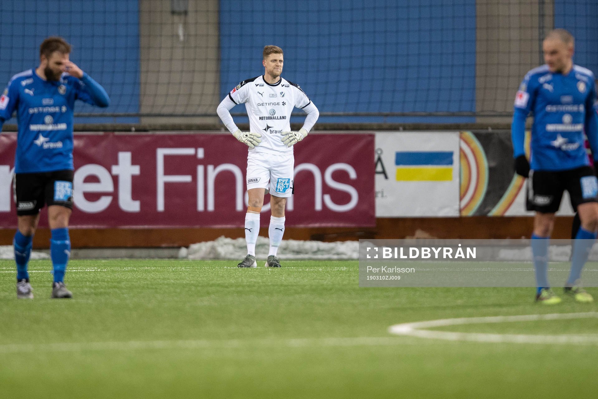 Halmstads målvakt Malkolm Nilsson