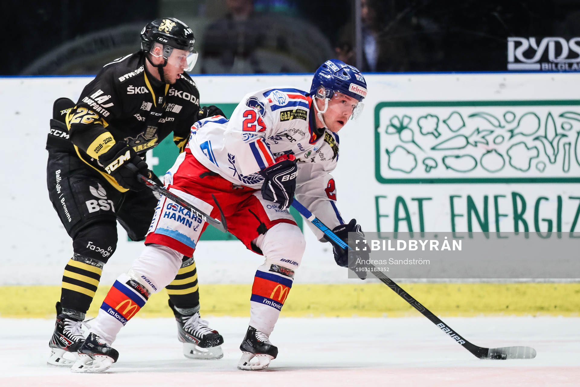 s Andreas Hjelm och Oskarshamns Joakim Hillding