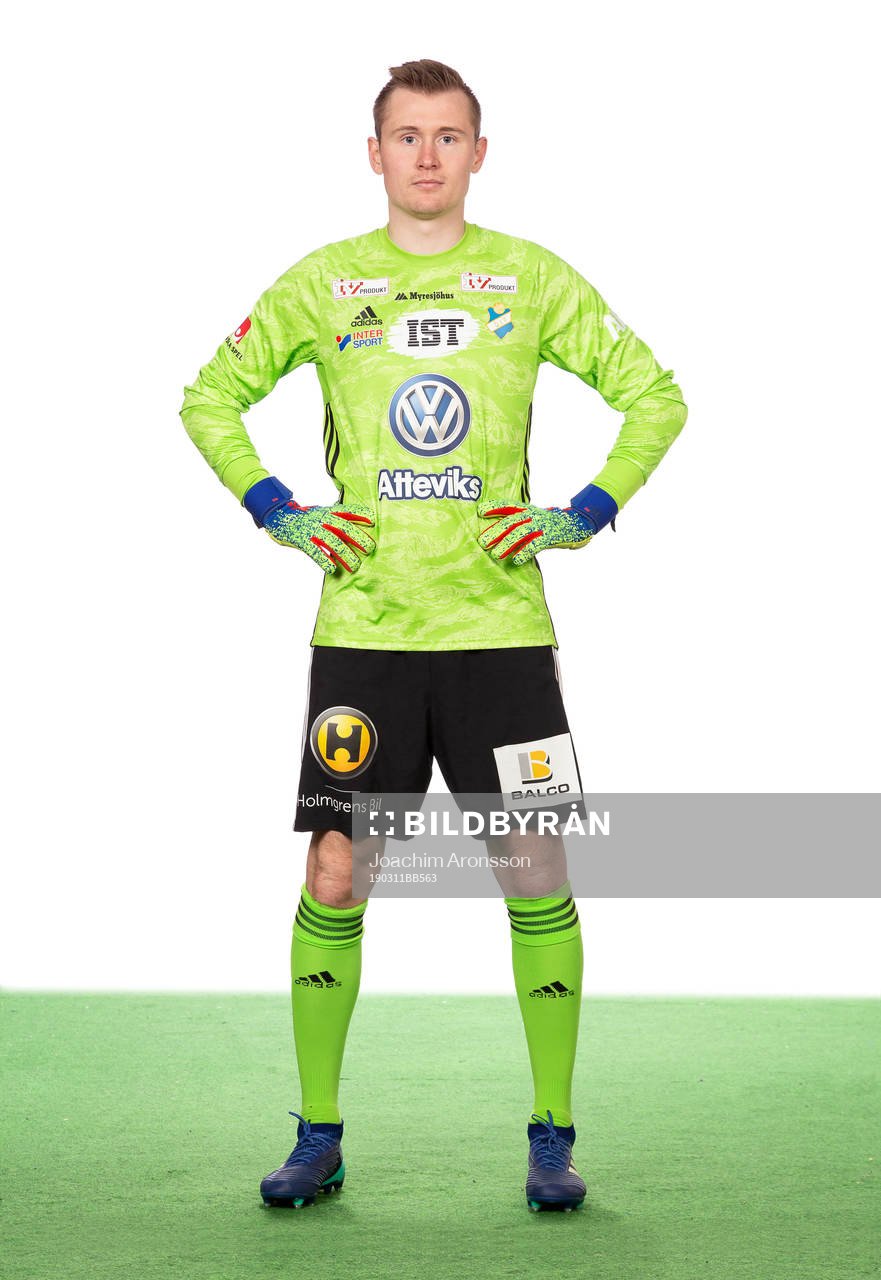 Östers målvakt Tobias Andersson
