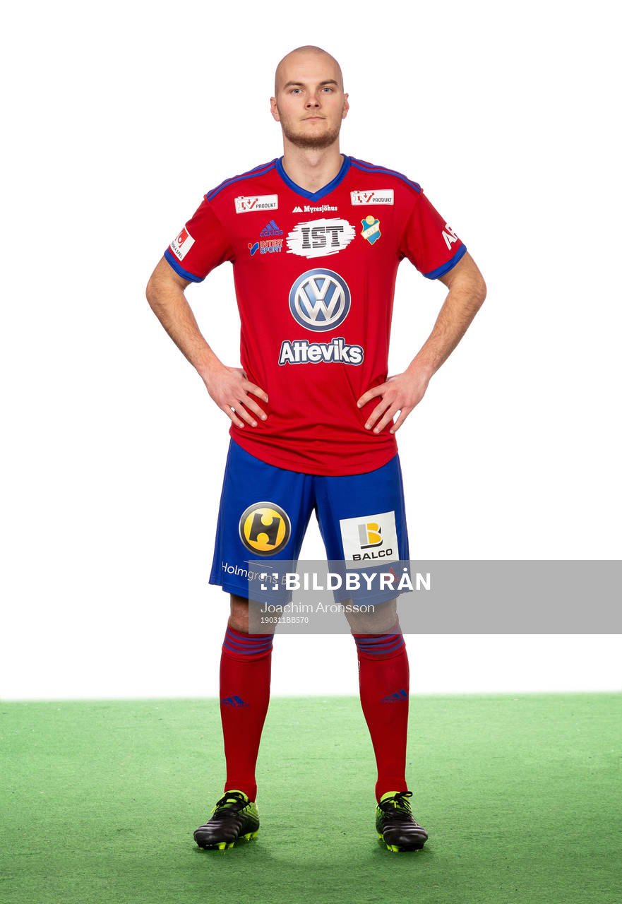 Östers Jonathan Drott poserar för ett porträtt den 11 mars 2019 i Växjö.