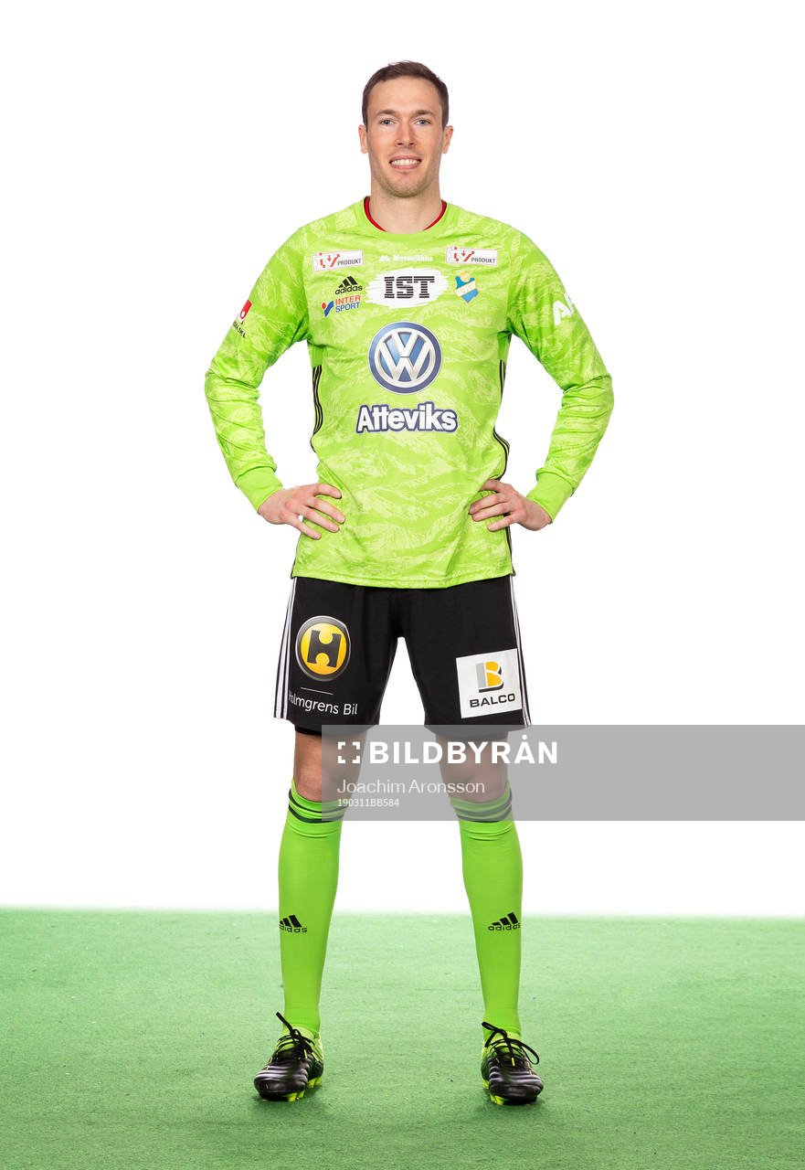 Östers målvakt Robin Malmkvist