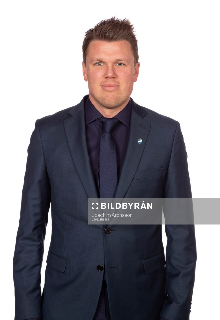 Östers manager Christian Järdler