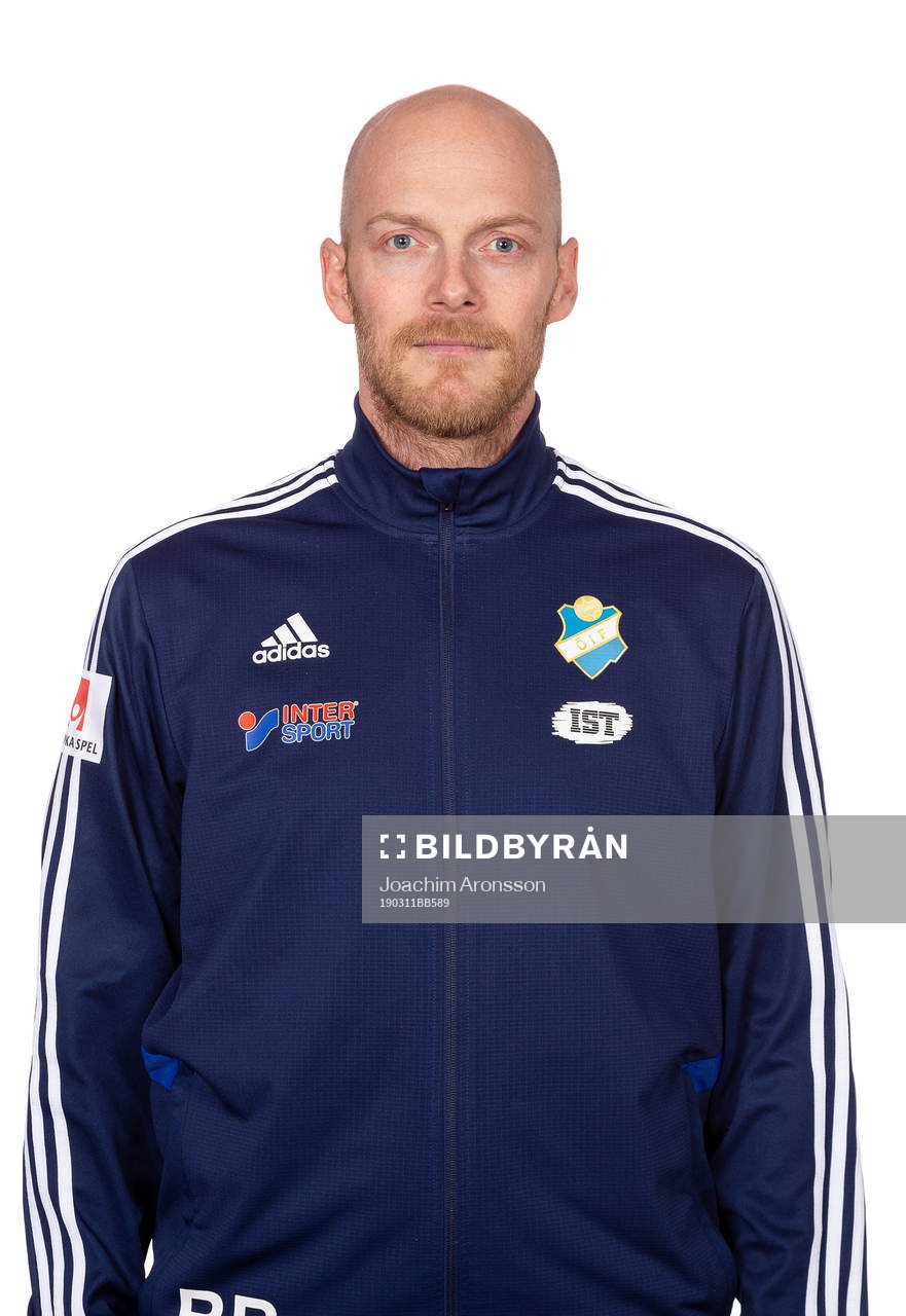 Östers målvakstränare Rasmus Rydén